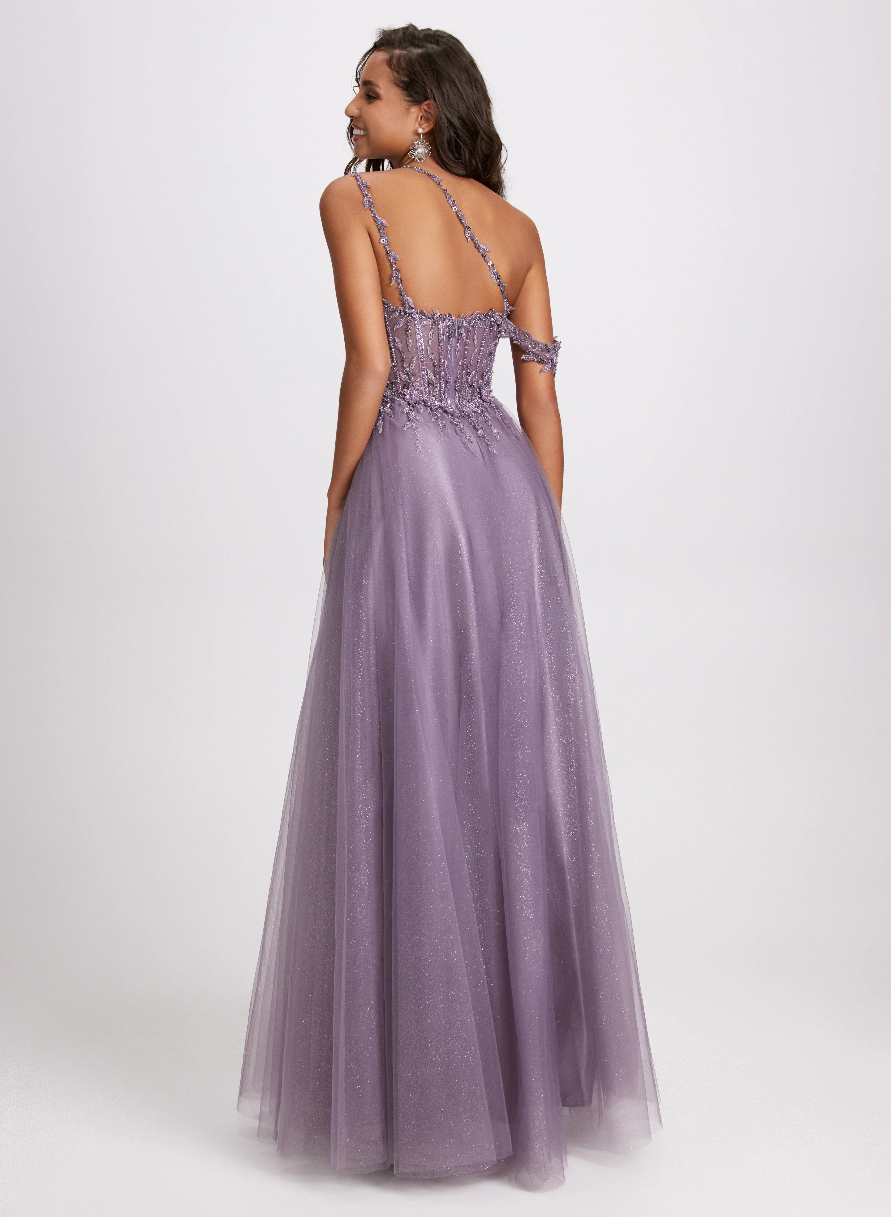Mesh & Lace Corset Dress - Image 3