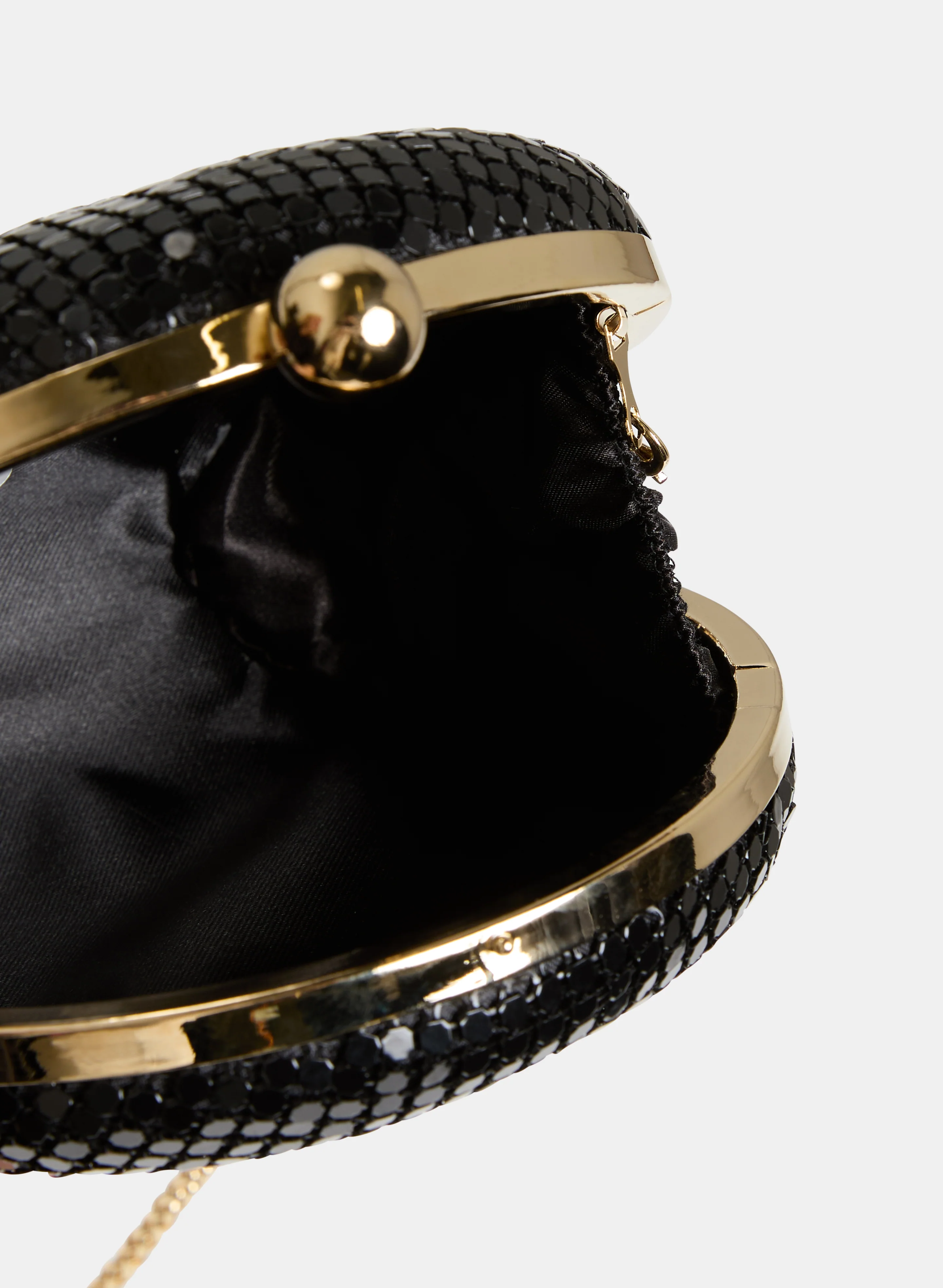 Mesh Round Clutch - Image 4