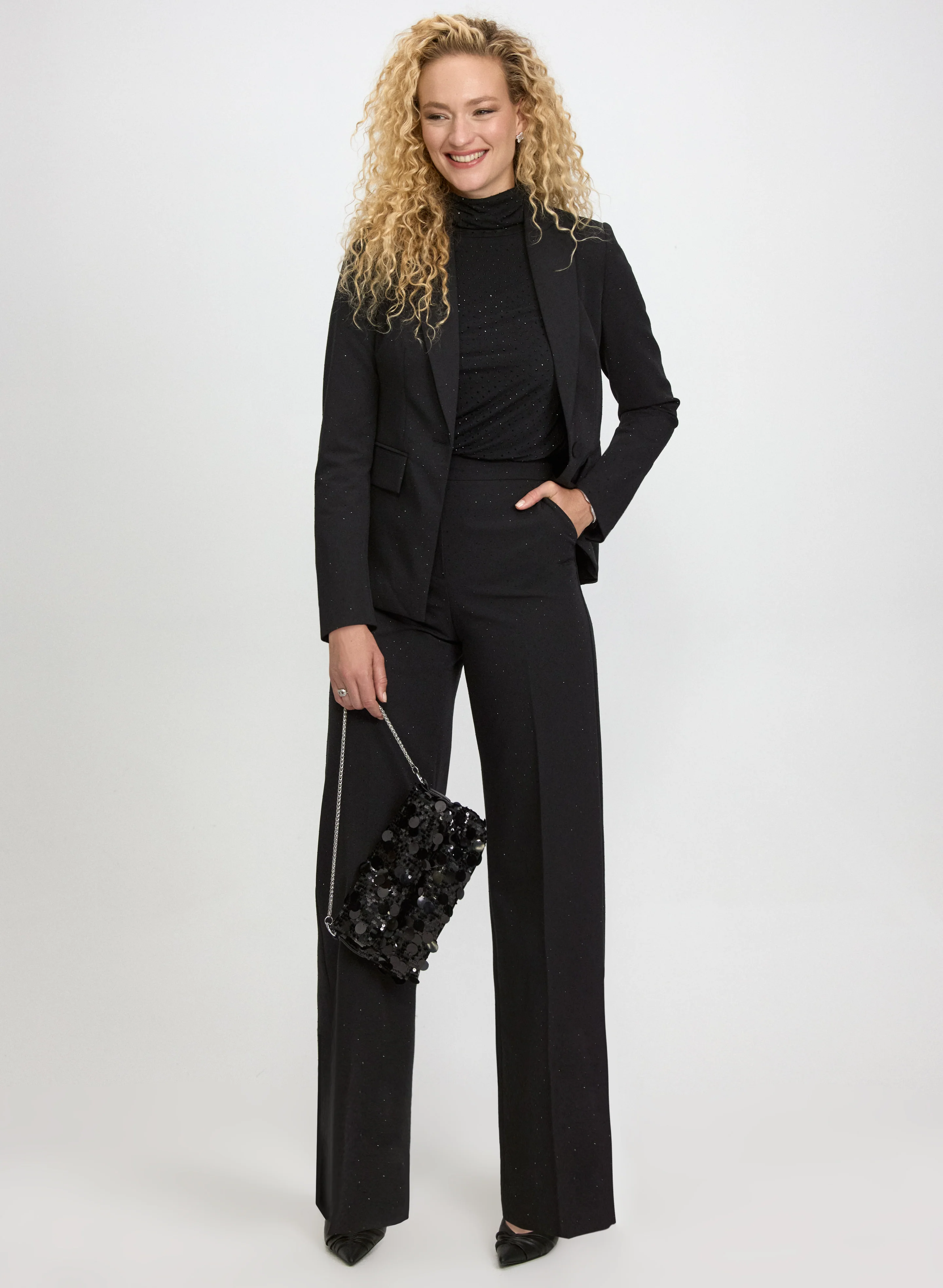 Mesh Tonal Embellished Top - Image 4