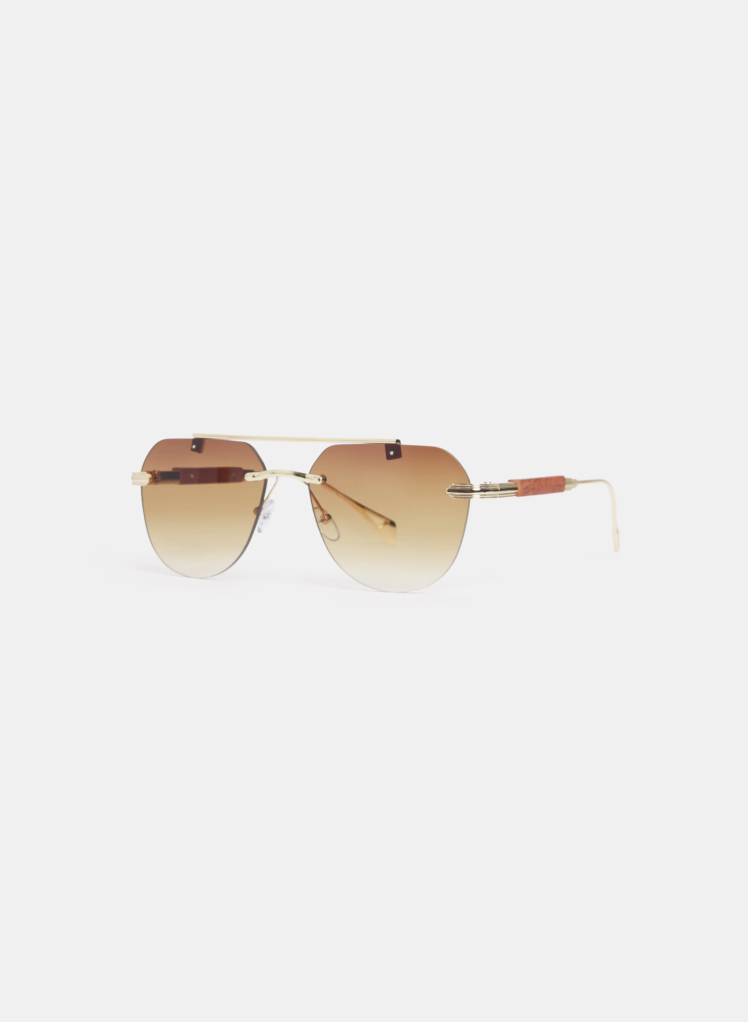 Metal Aviator Sunglasses - Image 3