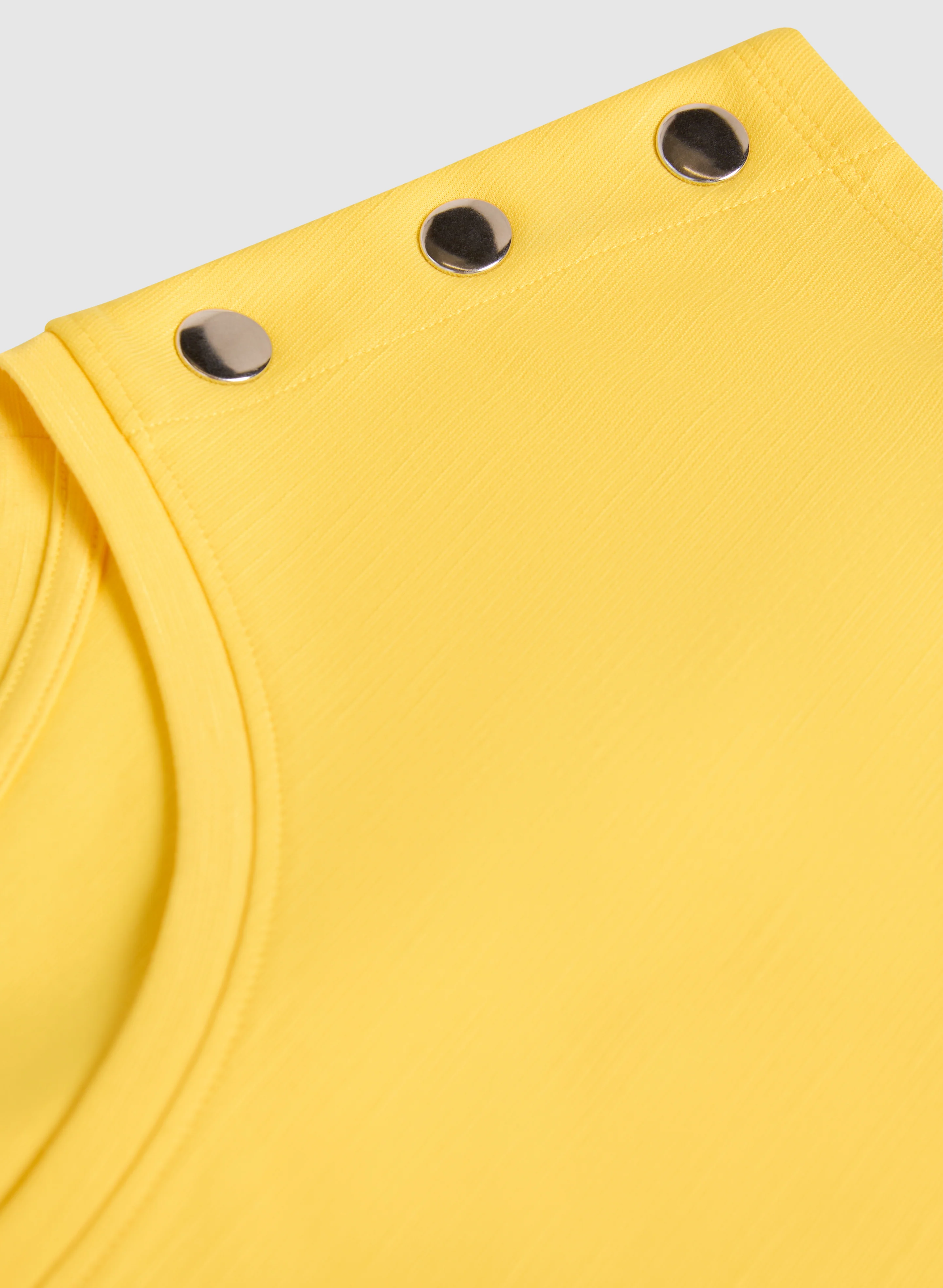 Metallic Button T-Shirt - Image 7