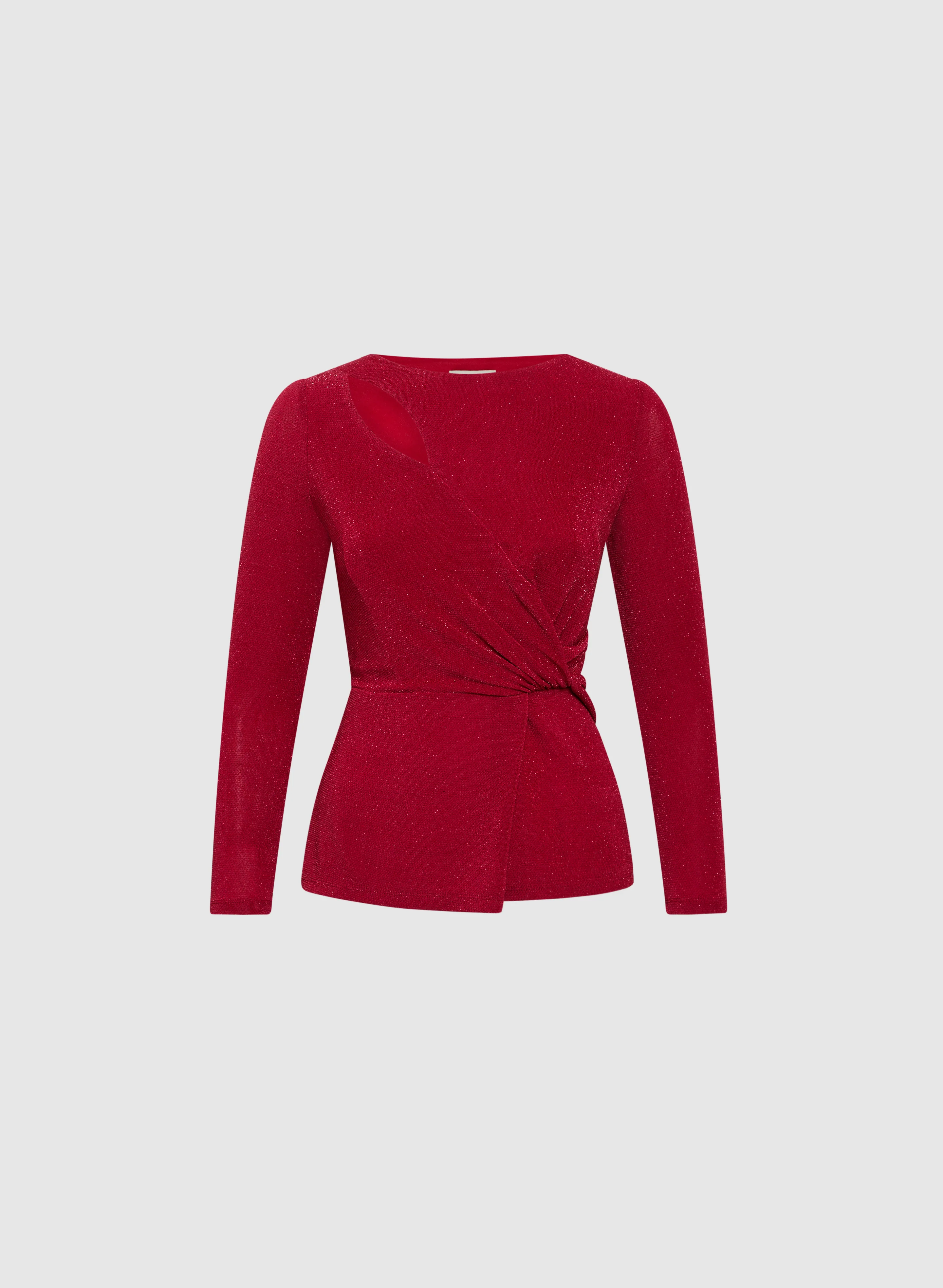 Metallic Cutout Top - Image 6