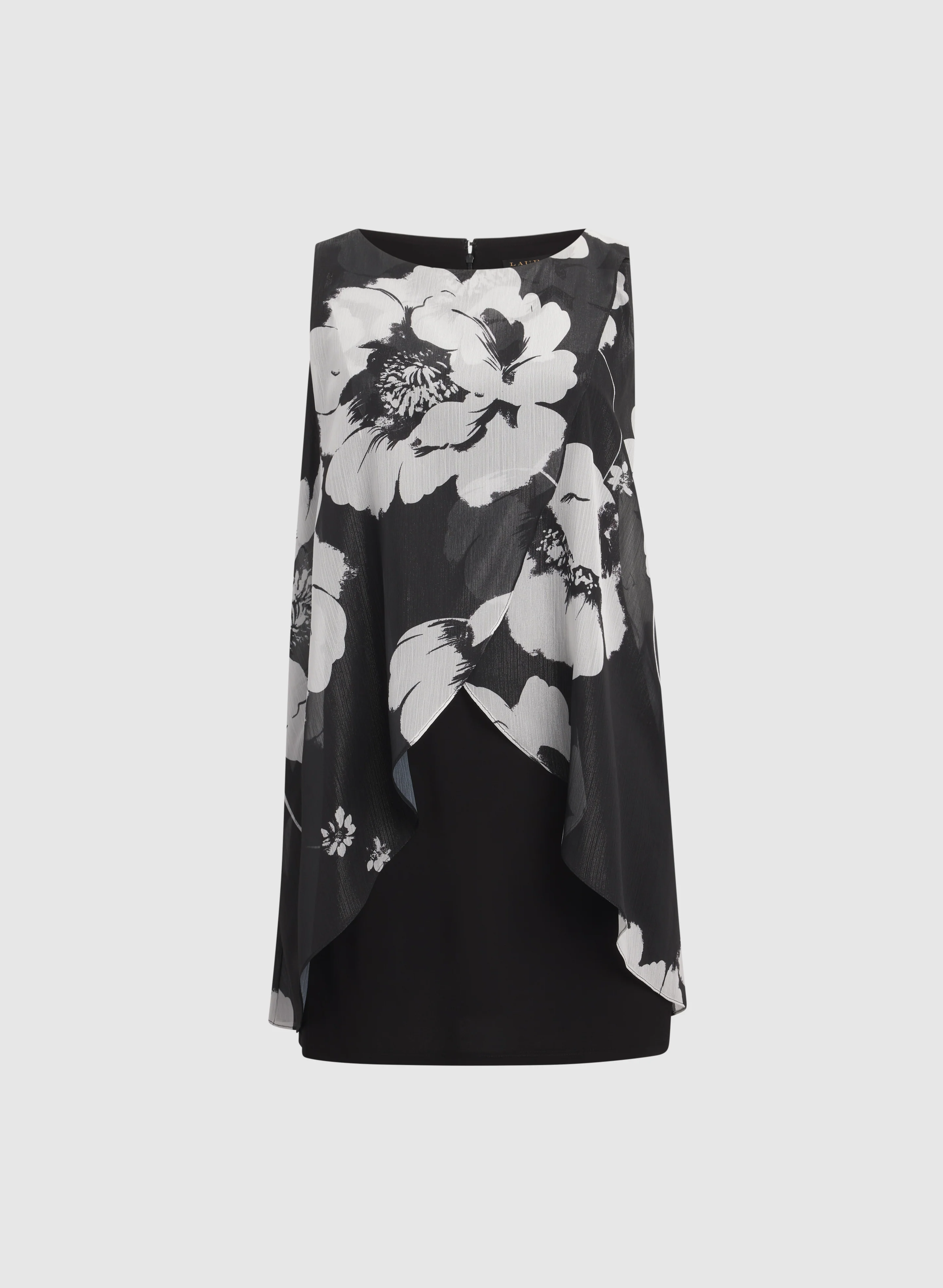 Metallic Floral Dress - Image 6