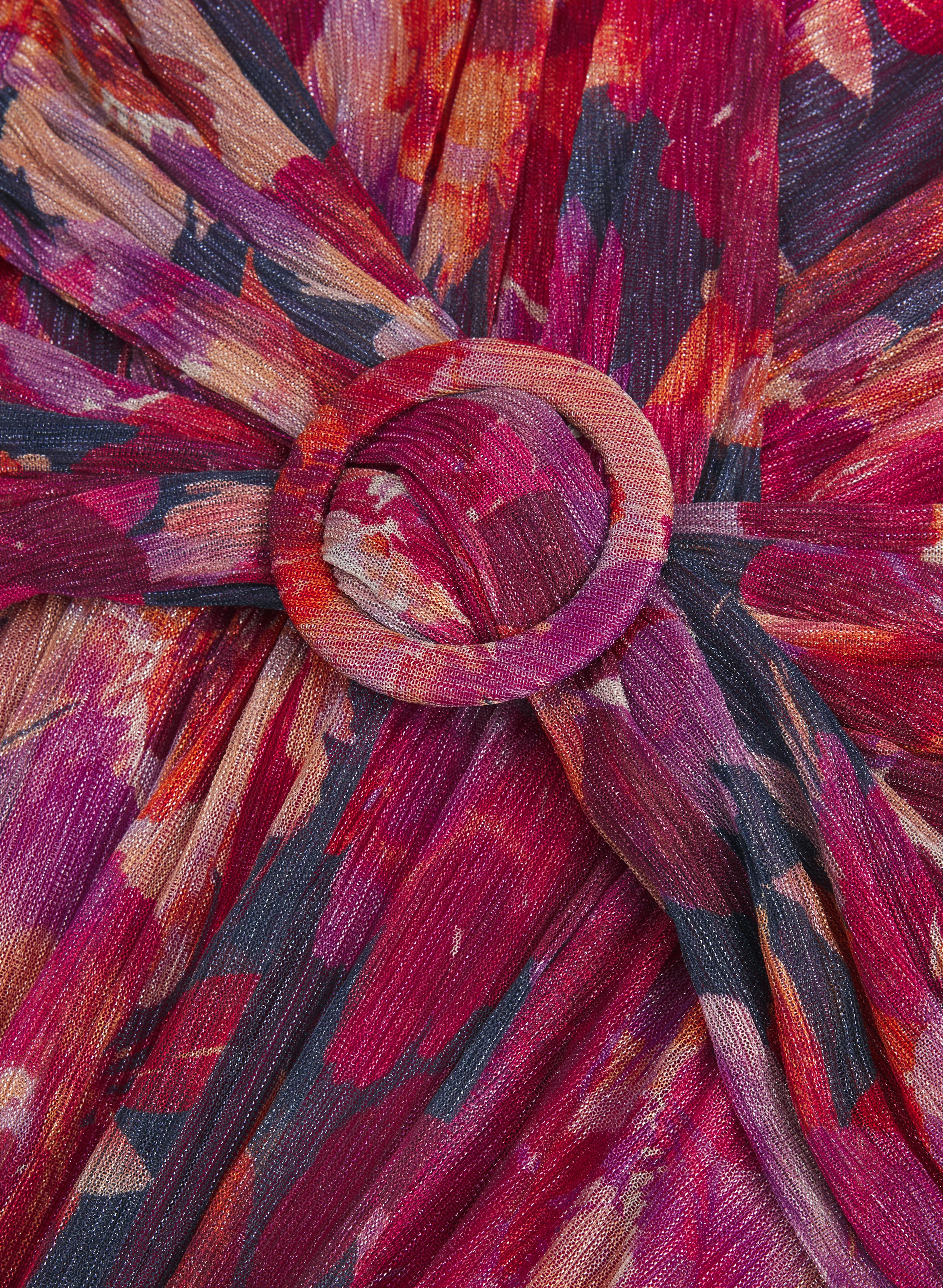 Metallic Floral Dress - Image 6