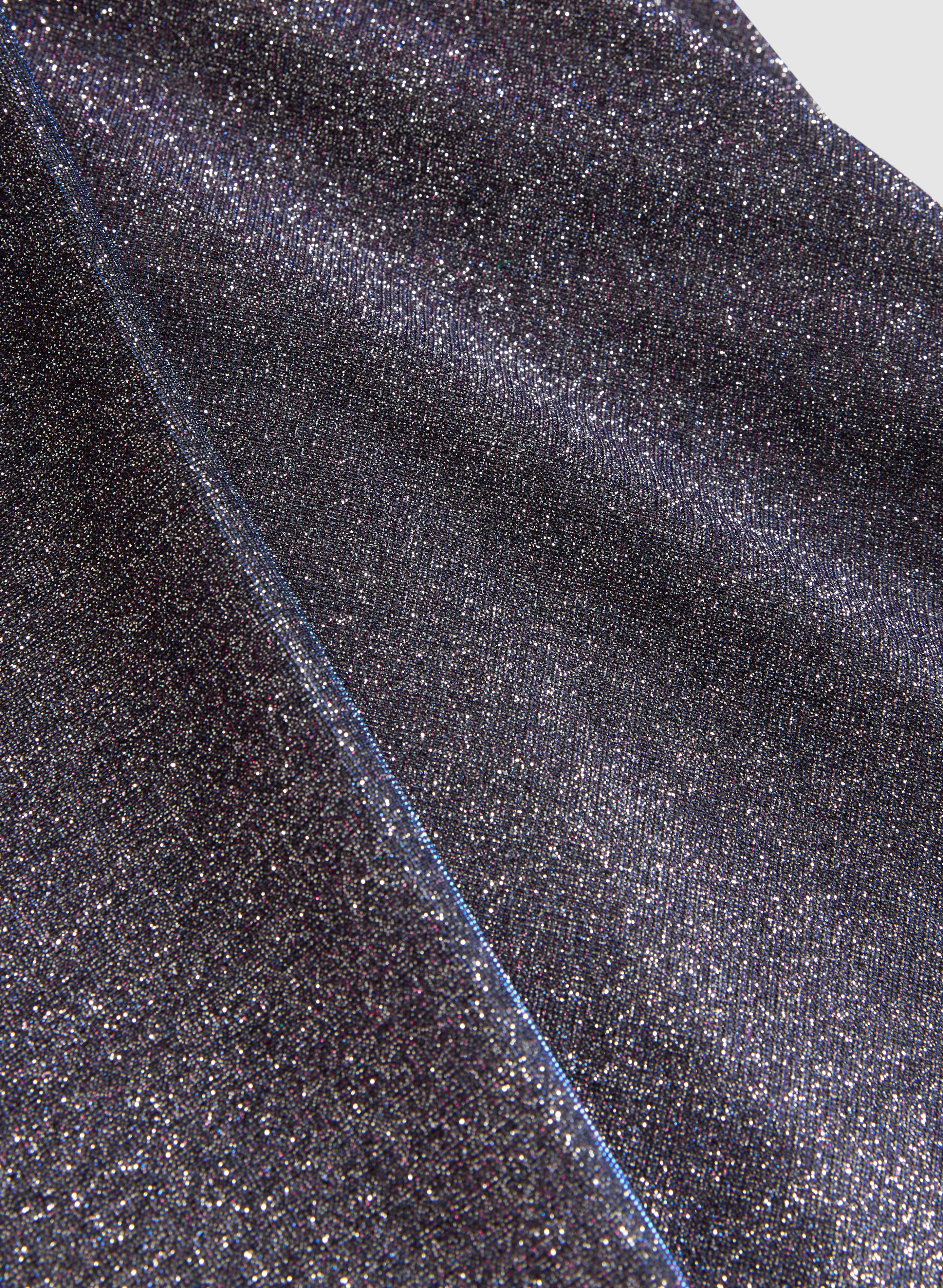 Metallic High Slit Dress - Image 6