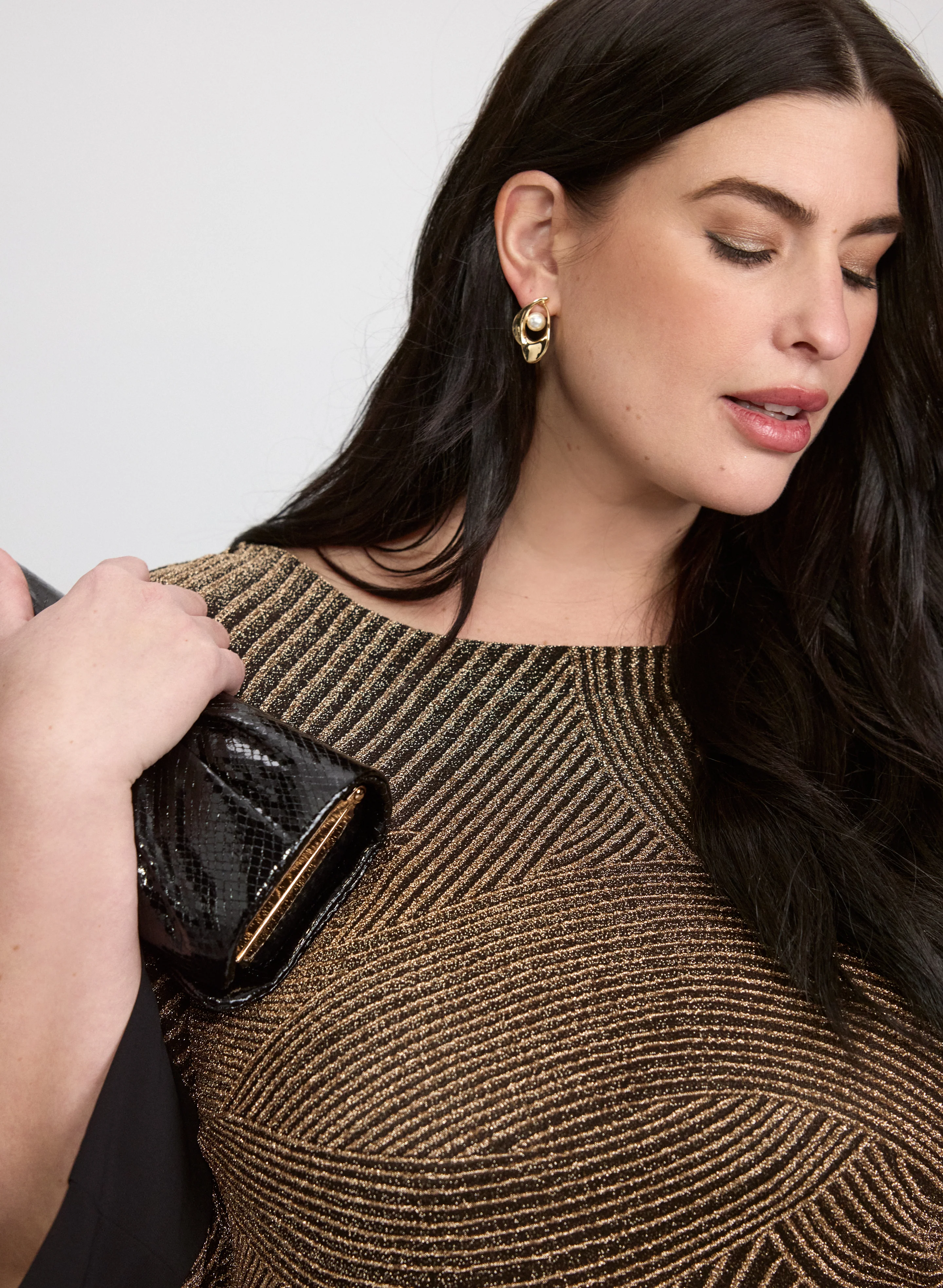 Metallic Jacquard Top - Image 5