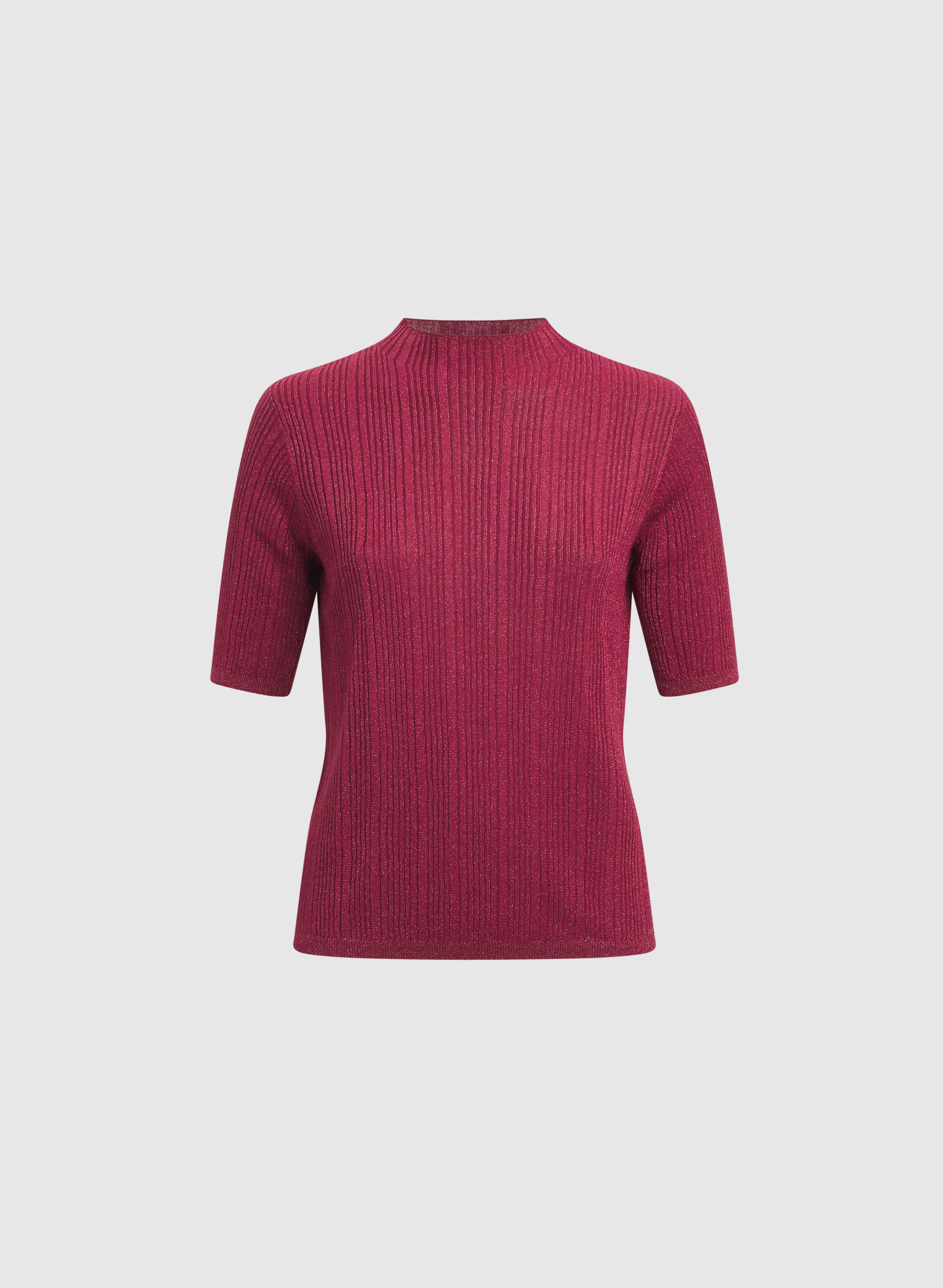 Metallic Knit Pullover - Image 5