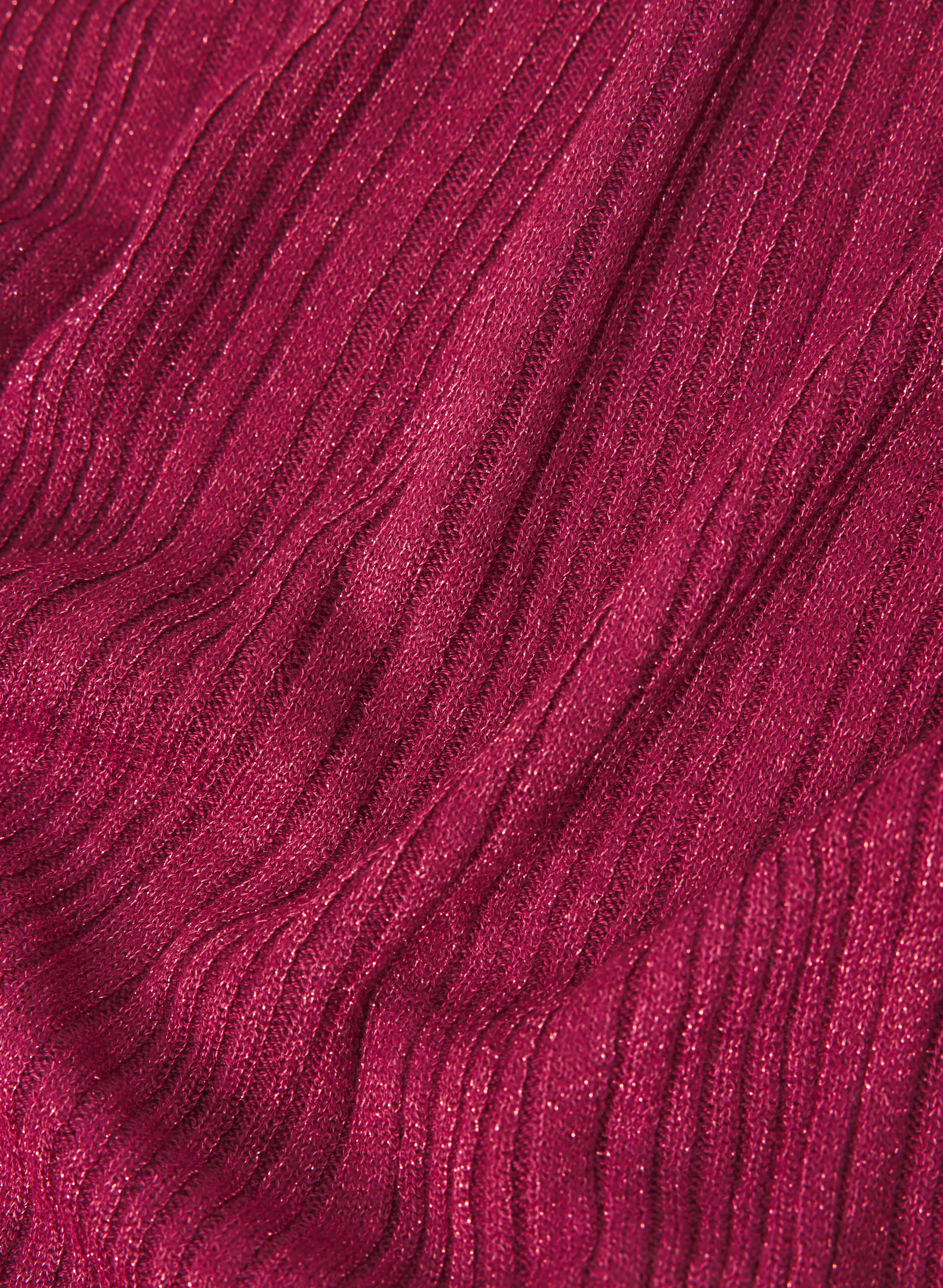 Metallic Knit Pullover - Image 6