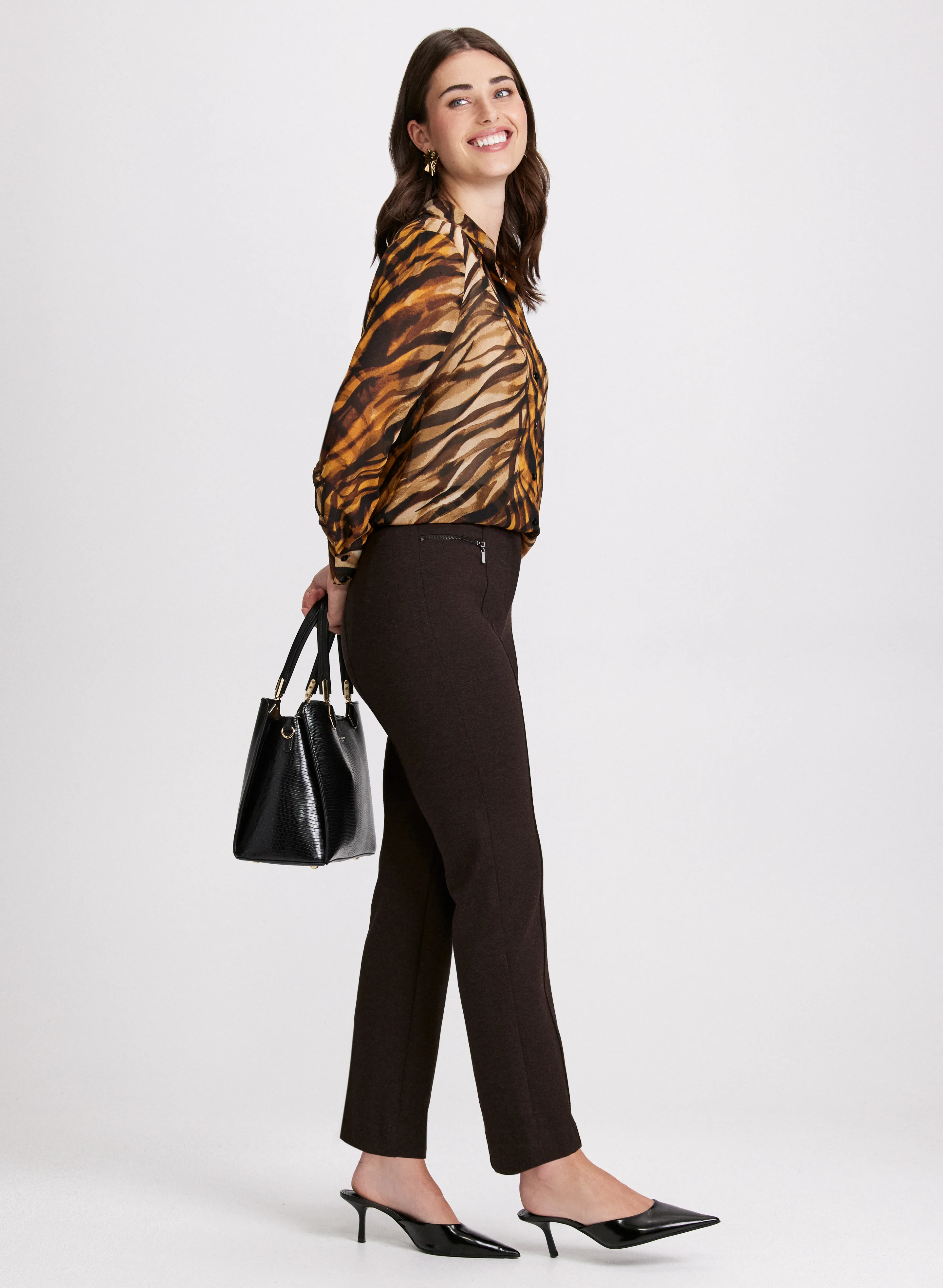 Mia Straight-Leg Pants - Short - Image 4