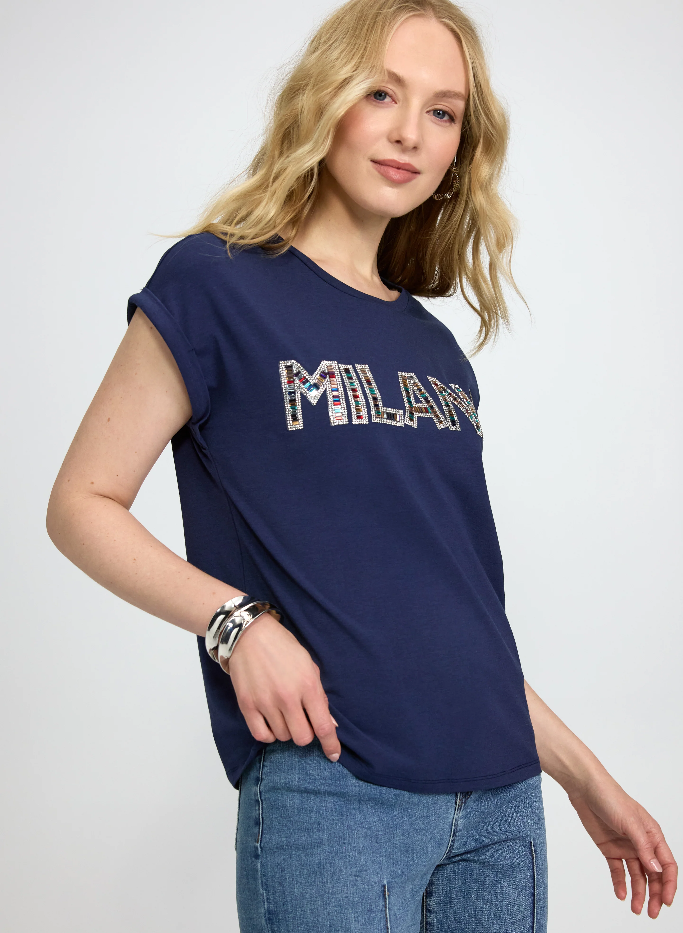 'Milano' Modal-Blend T-Shirt - Image 7