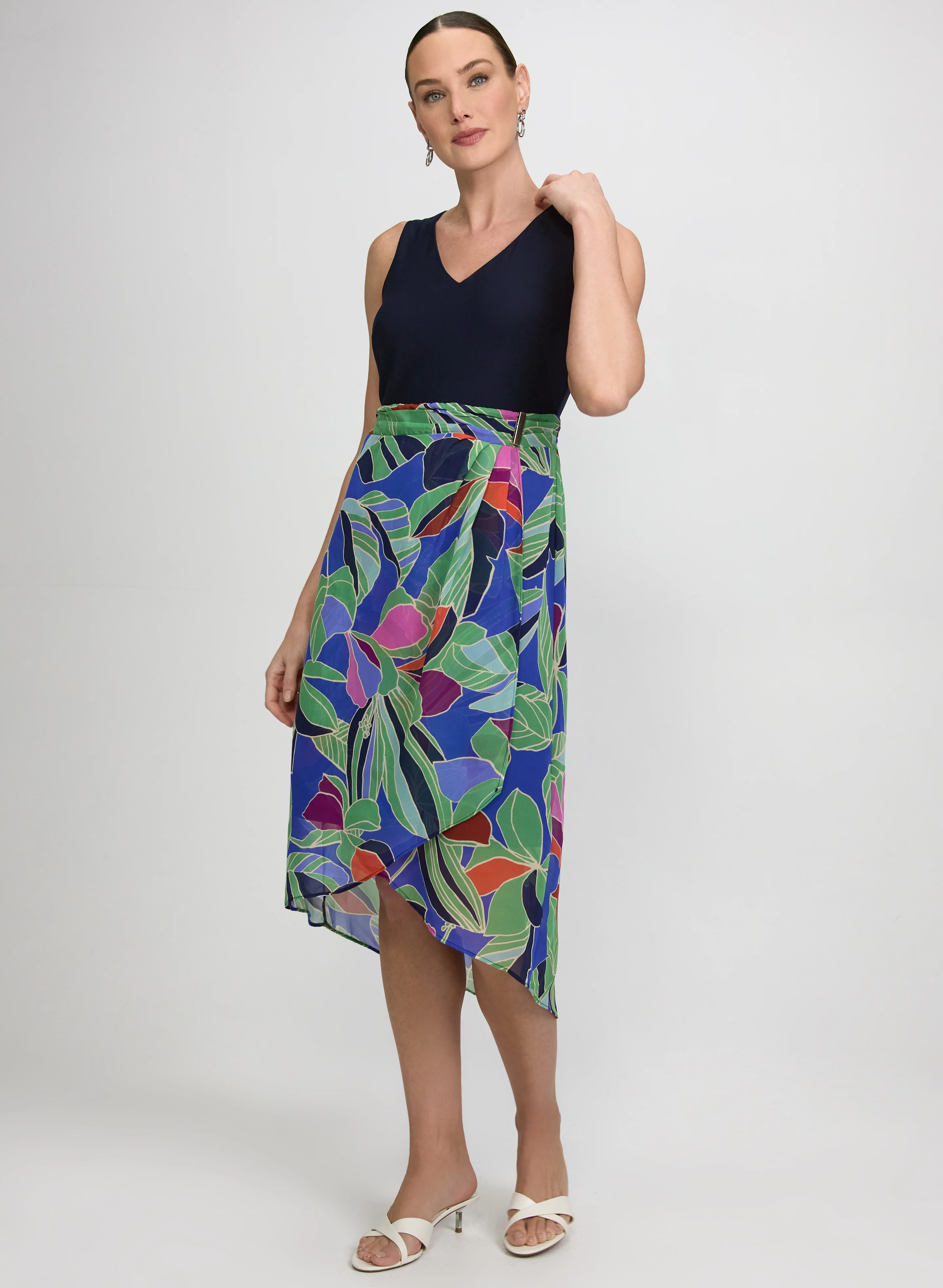 Mixed Floral Dress