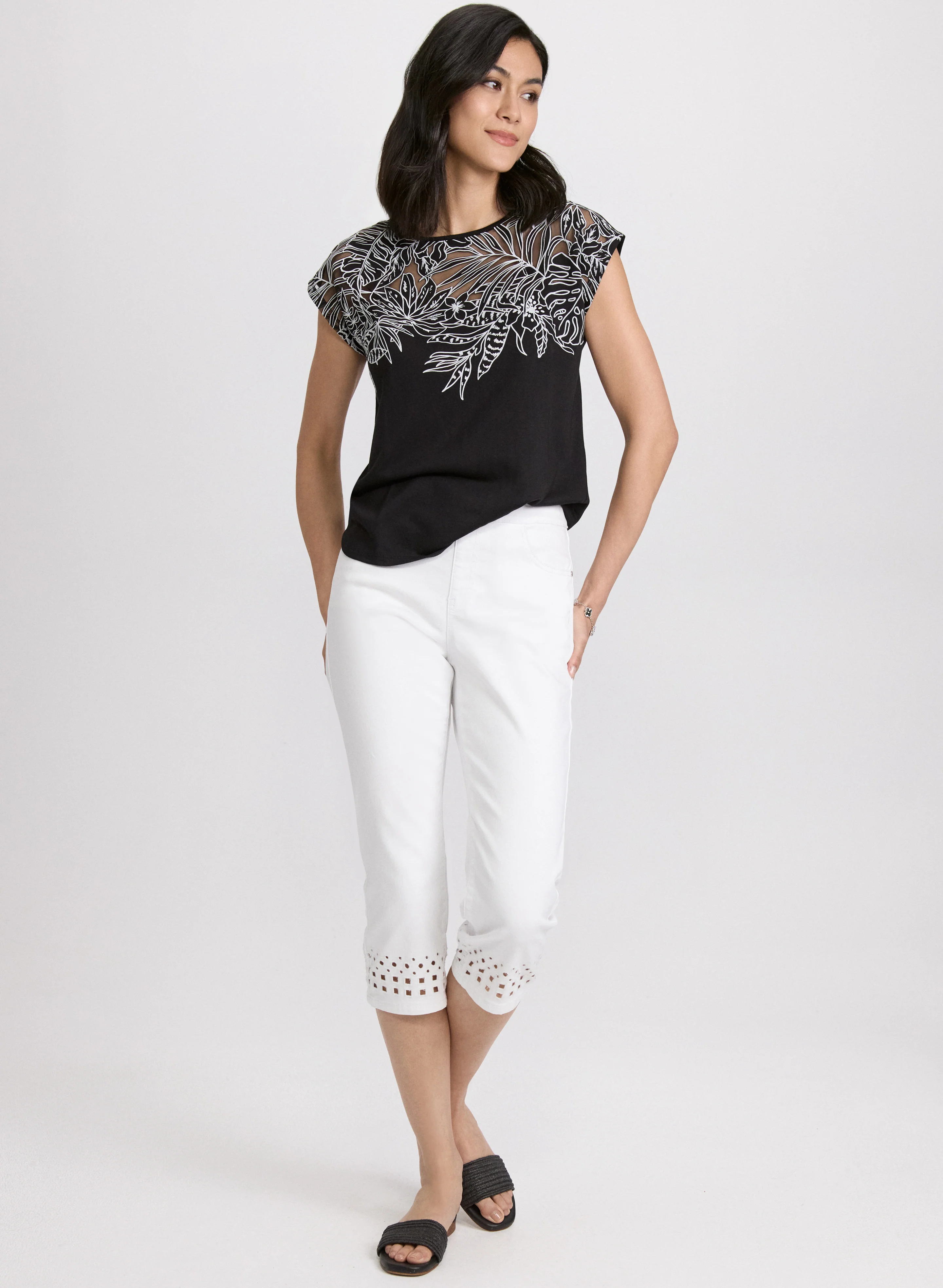 Mixed Floral T-Shirt - Image 3