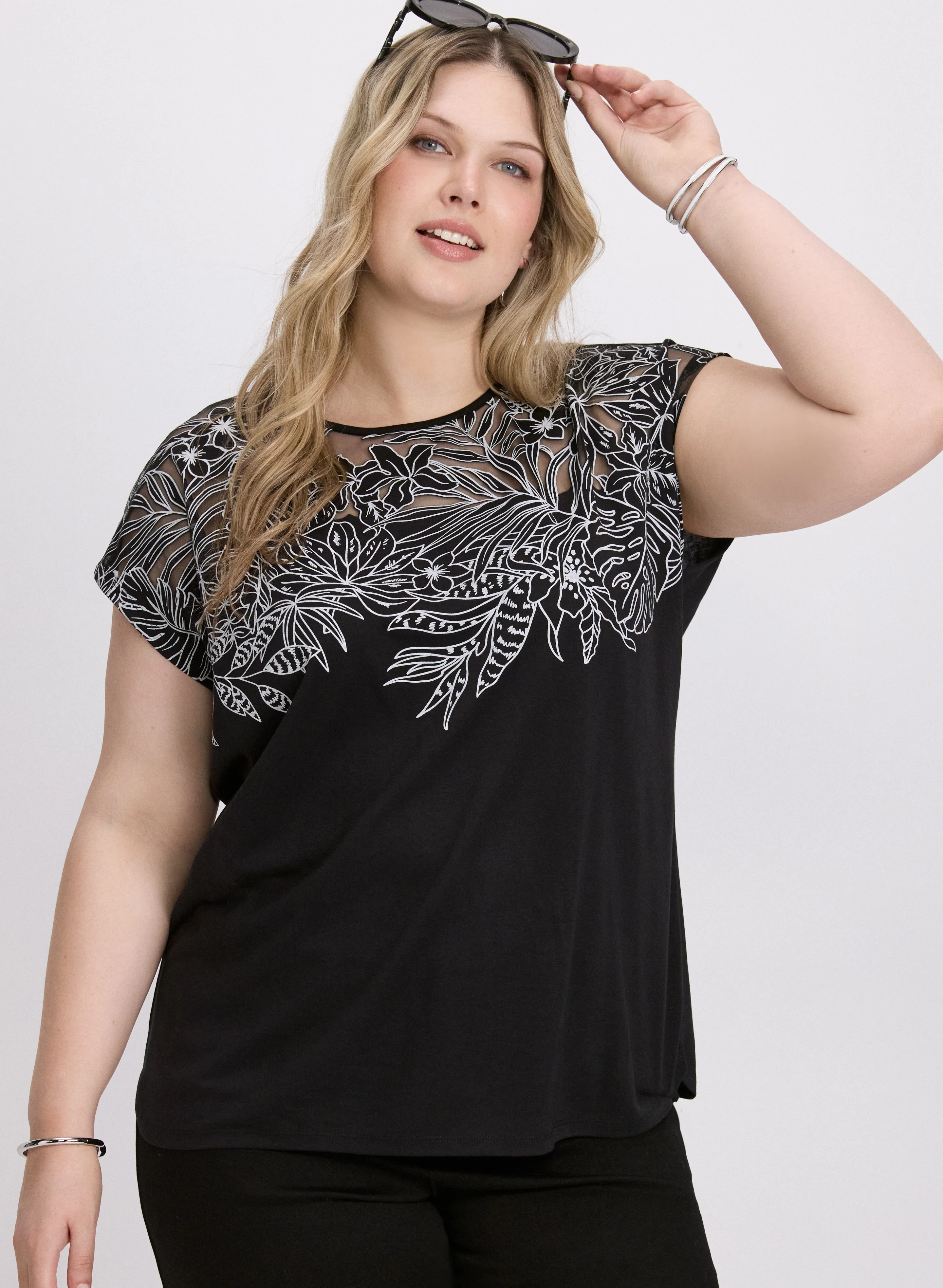 Mixed Floral T-Shirt - Image 5