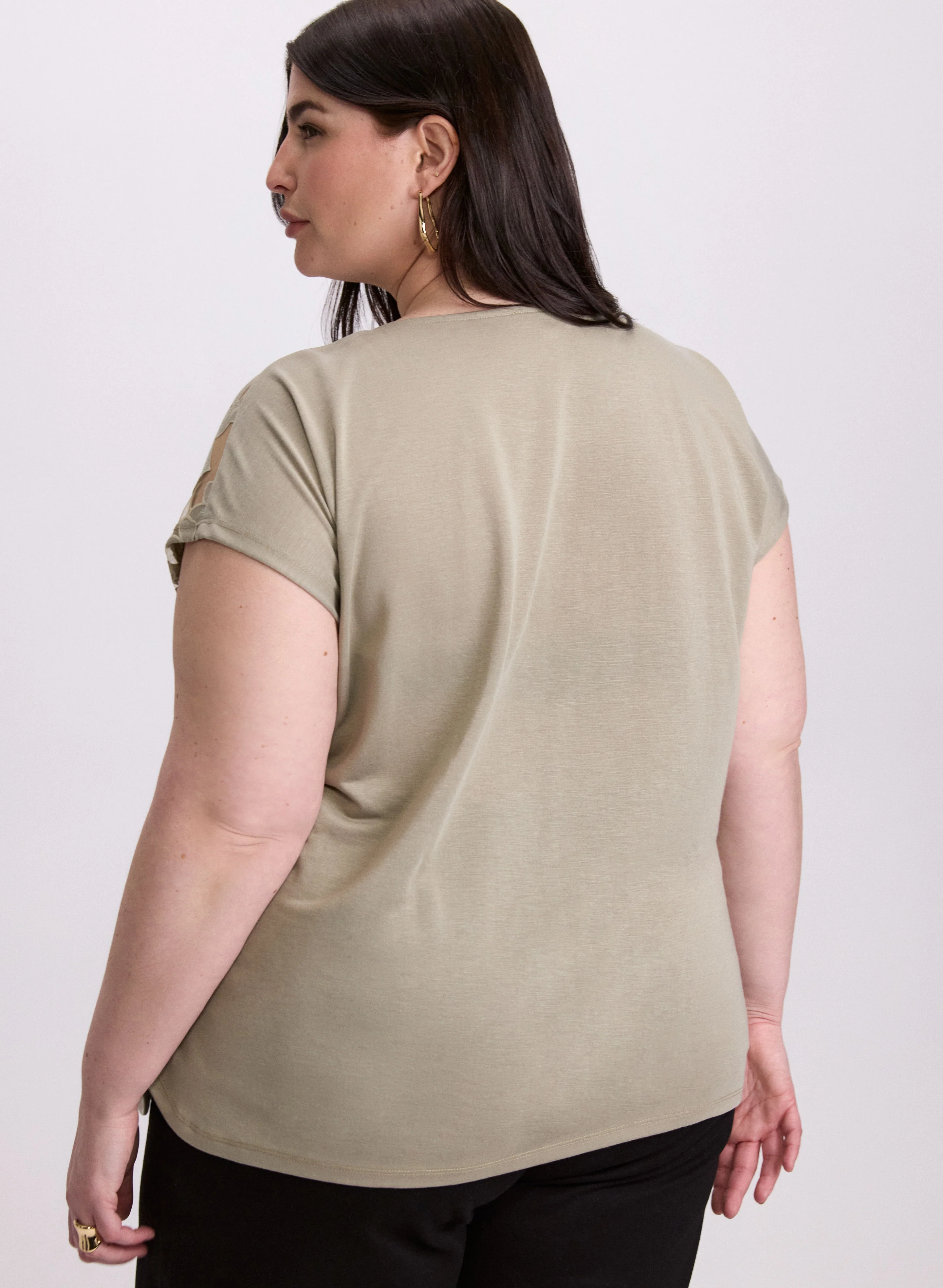 Mixed Floral T-Shirt - Image 4