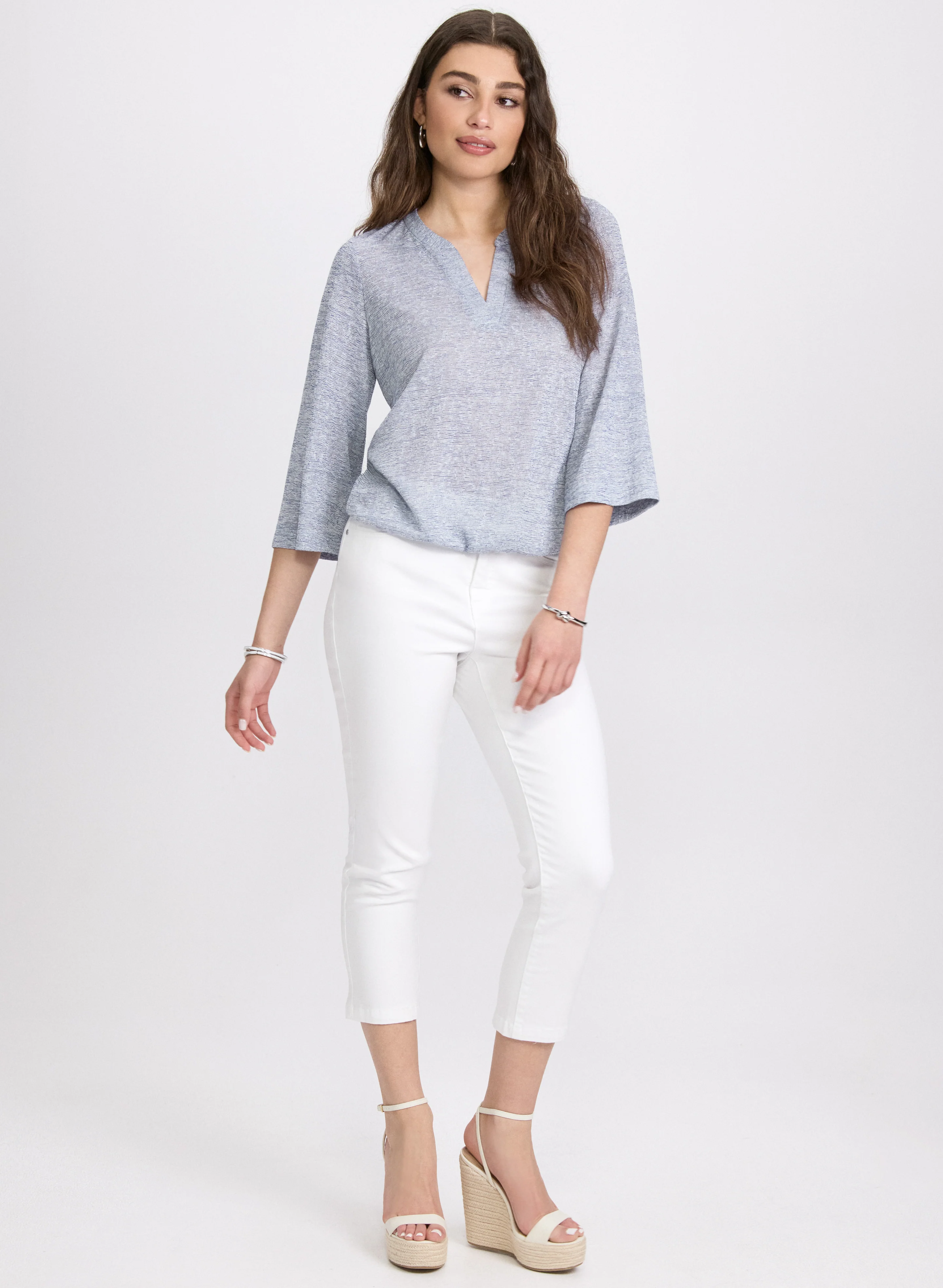 Mixed Knit Top - Image 3