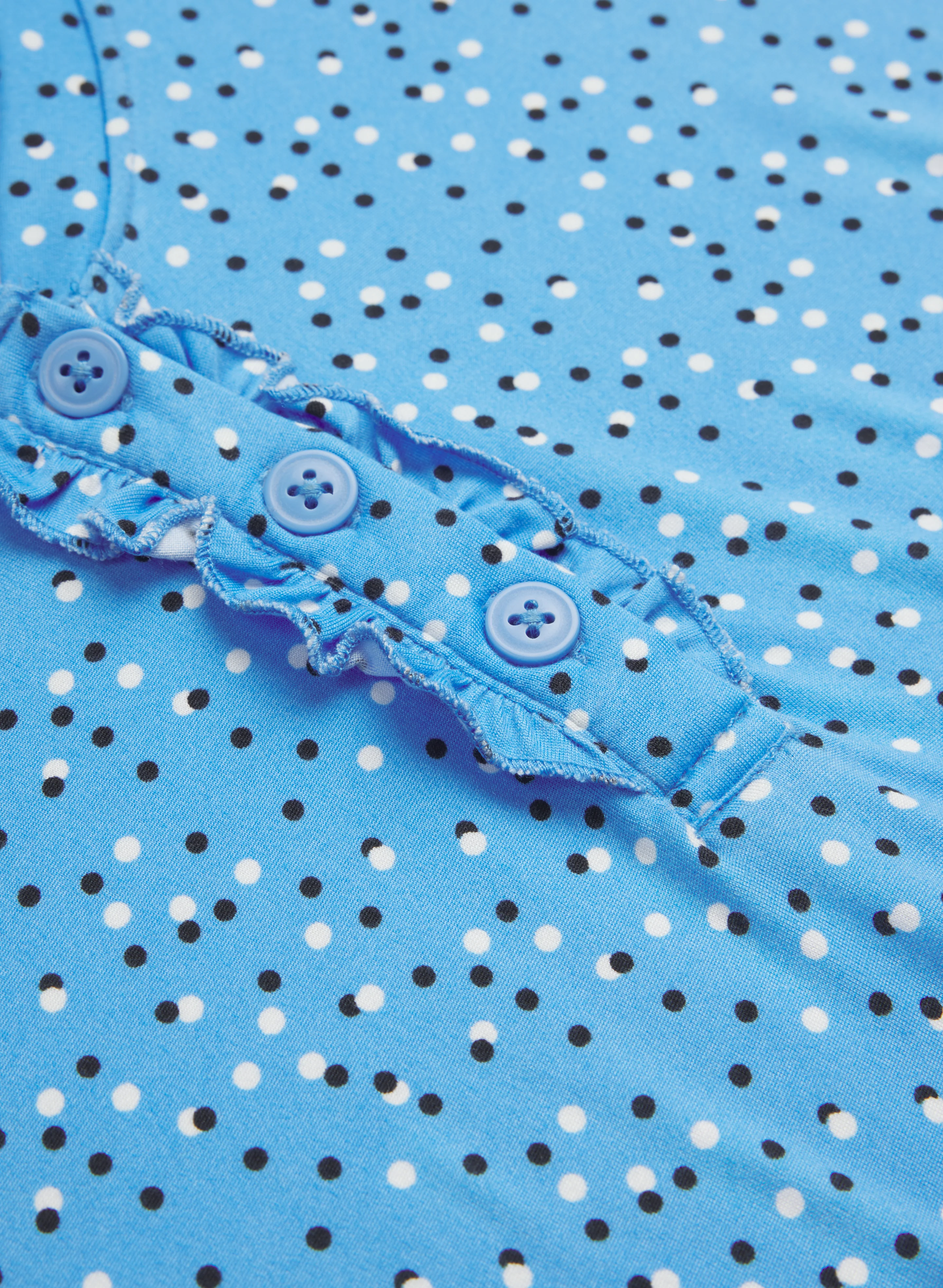 Mixed Polka Dot Night Gown - Image 7