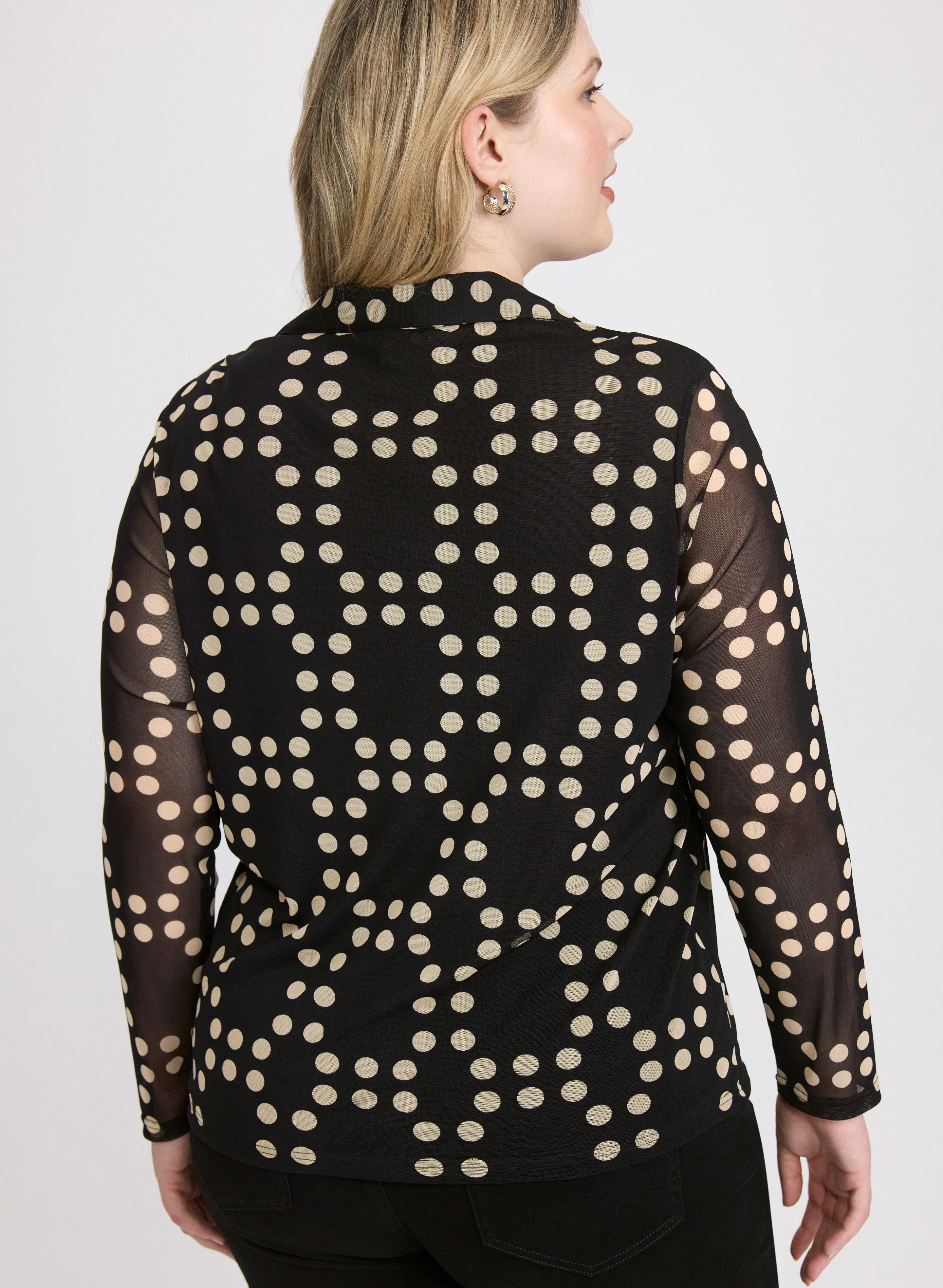 Mixed Polka Dot Top - Image 4
