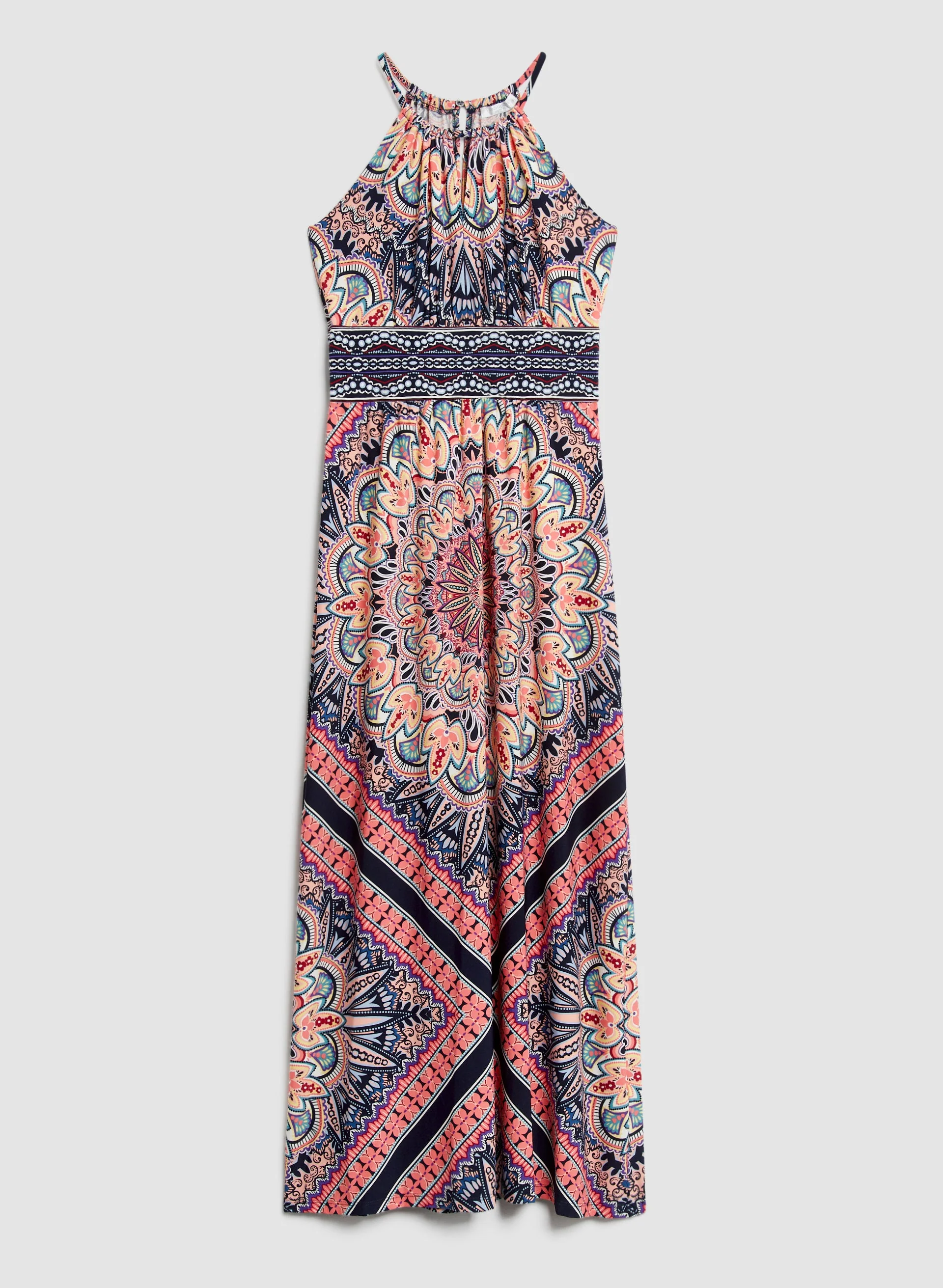 Mixed Print Maxi Dress - Image 6
