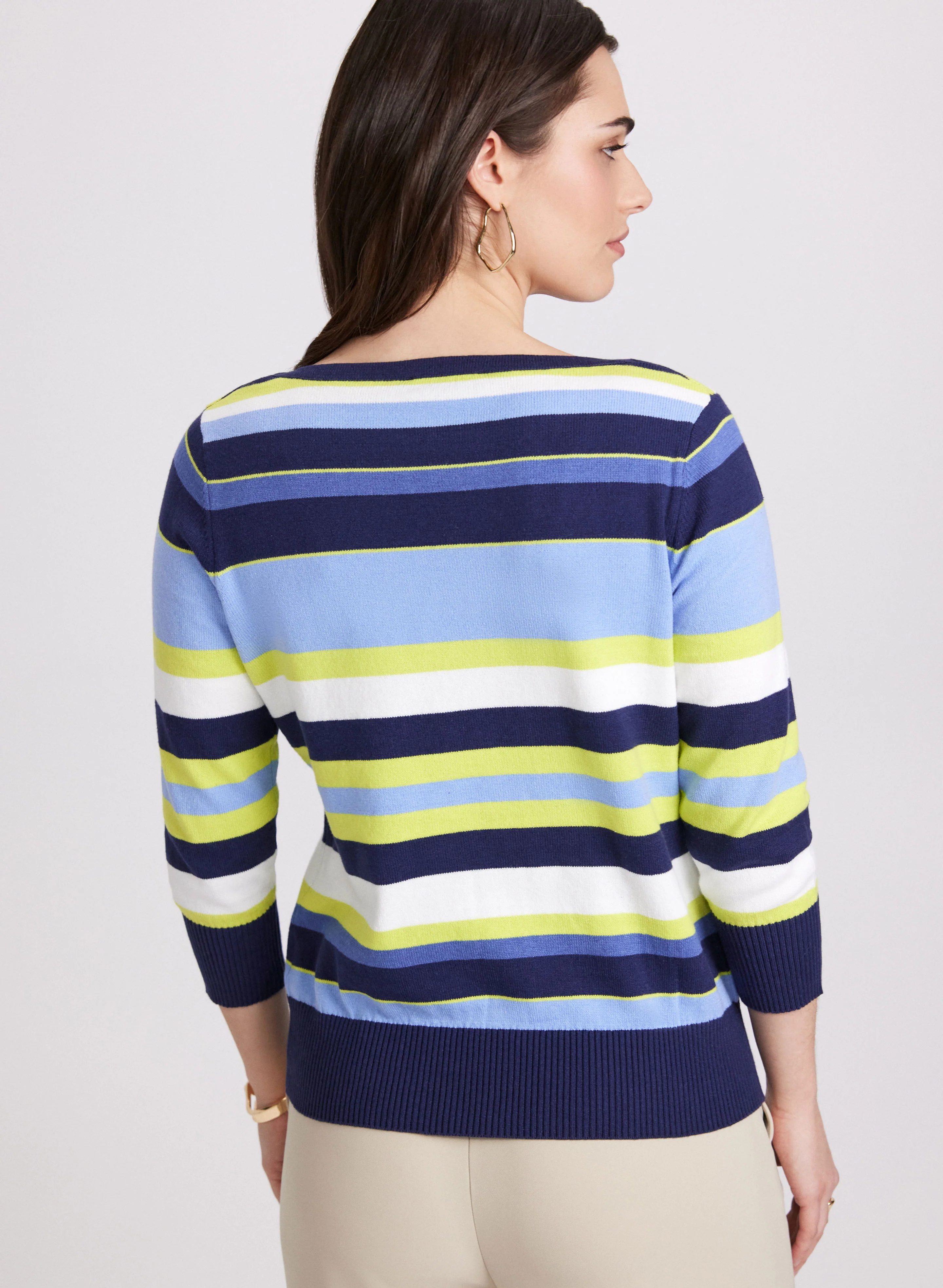 Mixed Stripe Sweater - Image 4