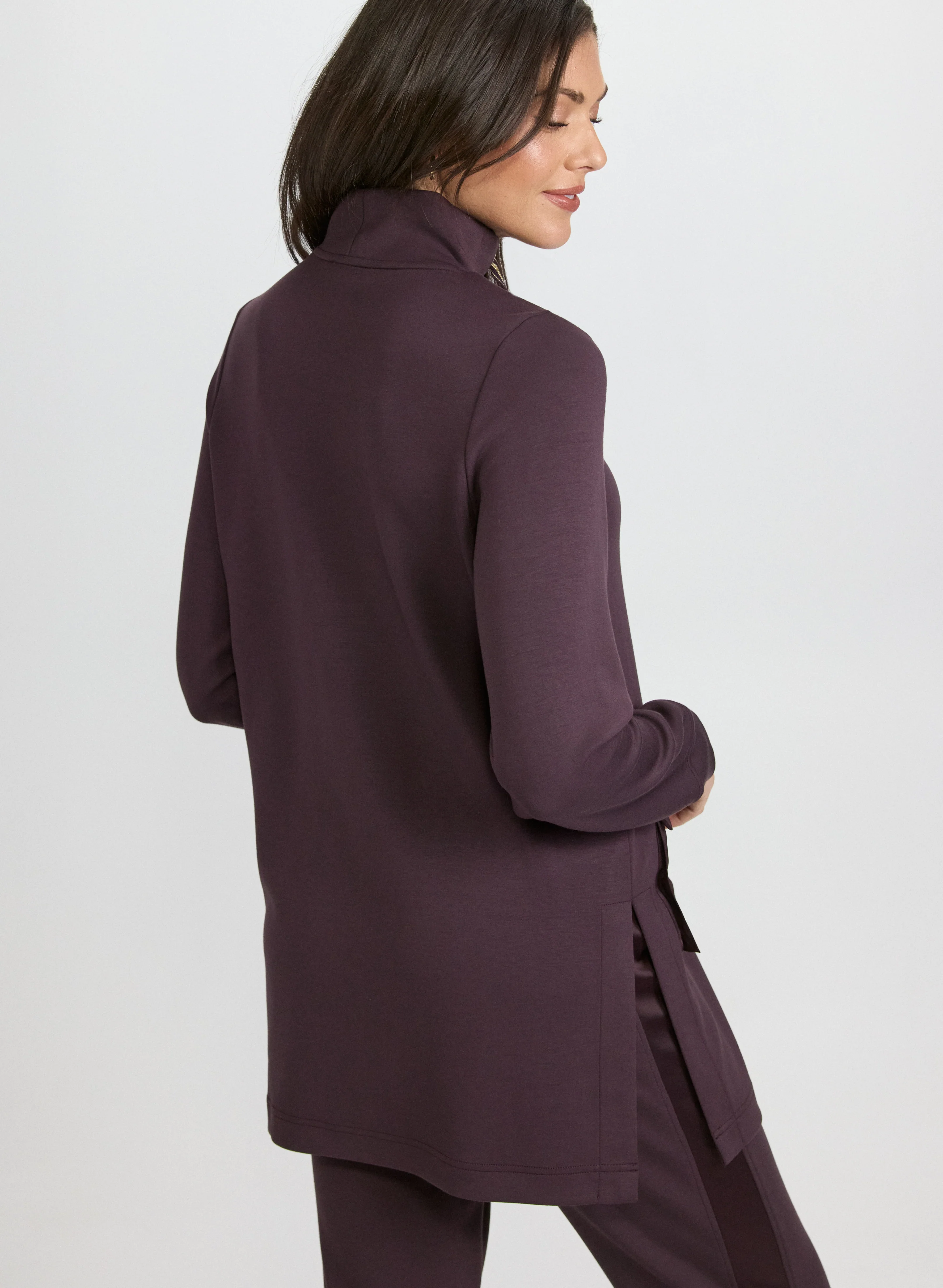 Mock Neck Scuba Tunic - Image 4