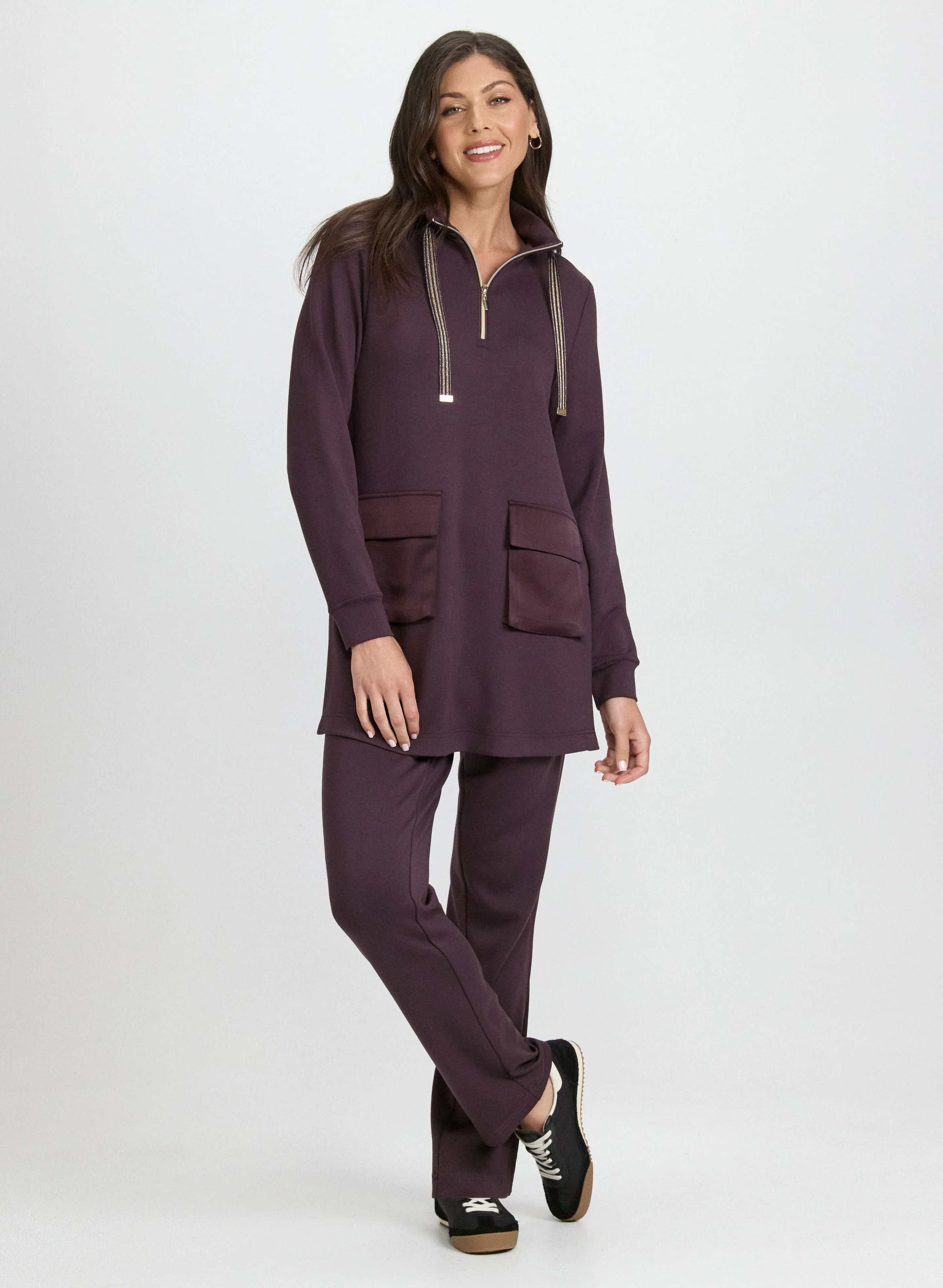 Mock Neck Scuba Tunic - Image 3