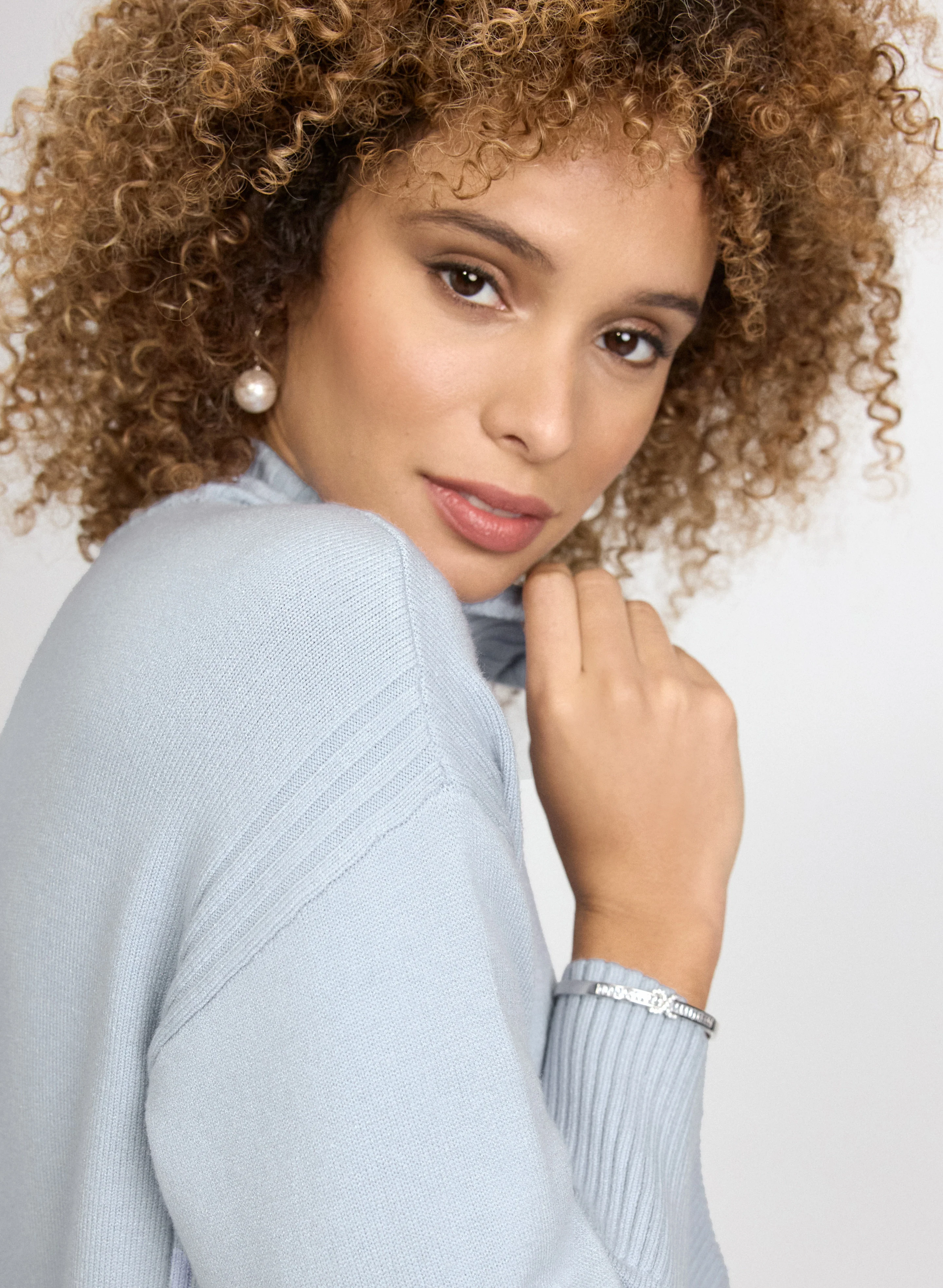 Mock Neck Sweater - Image 2