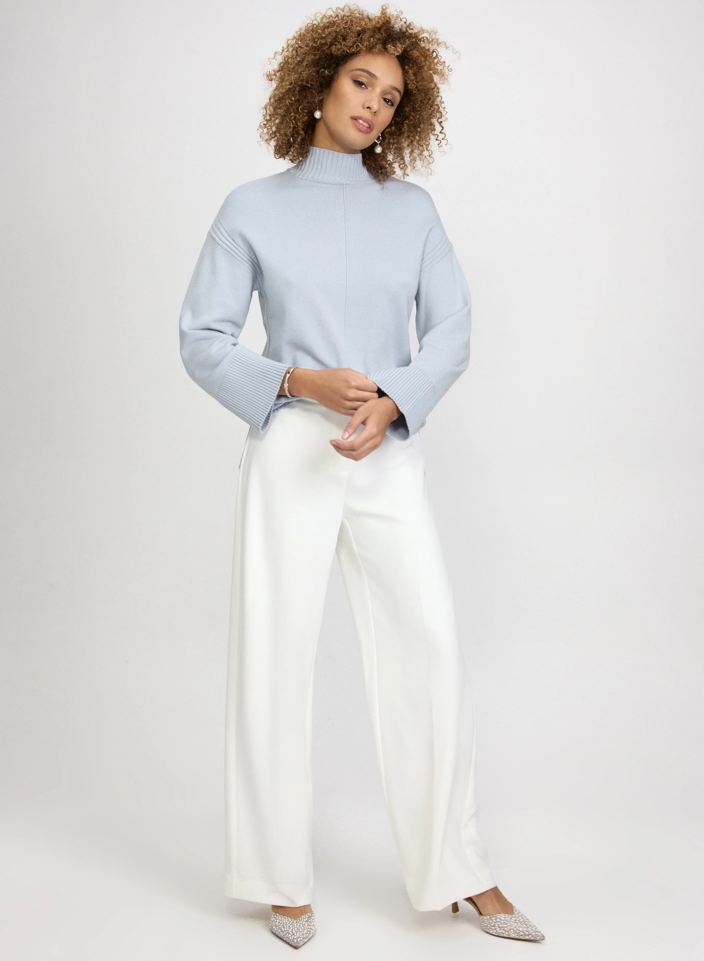 Mock Neck Sweater - Image 3