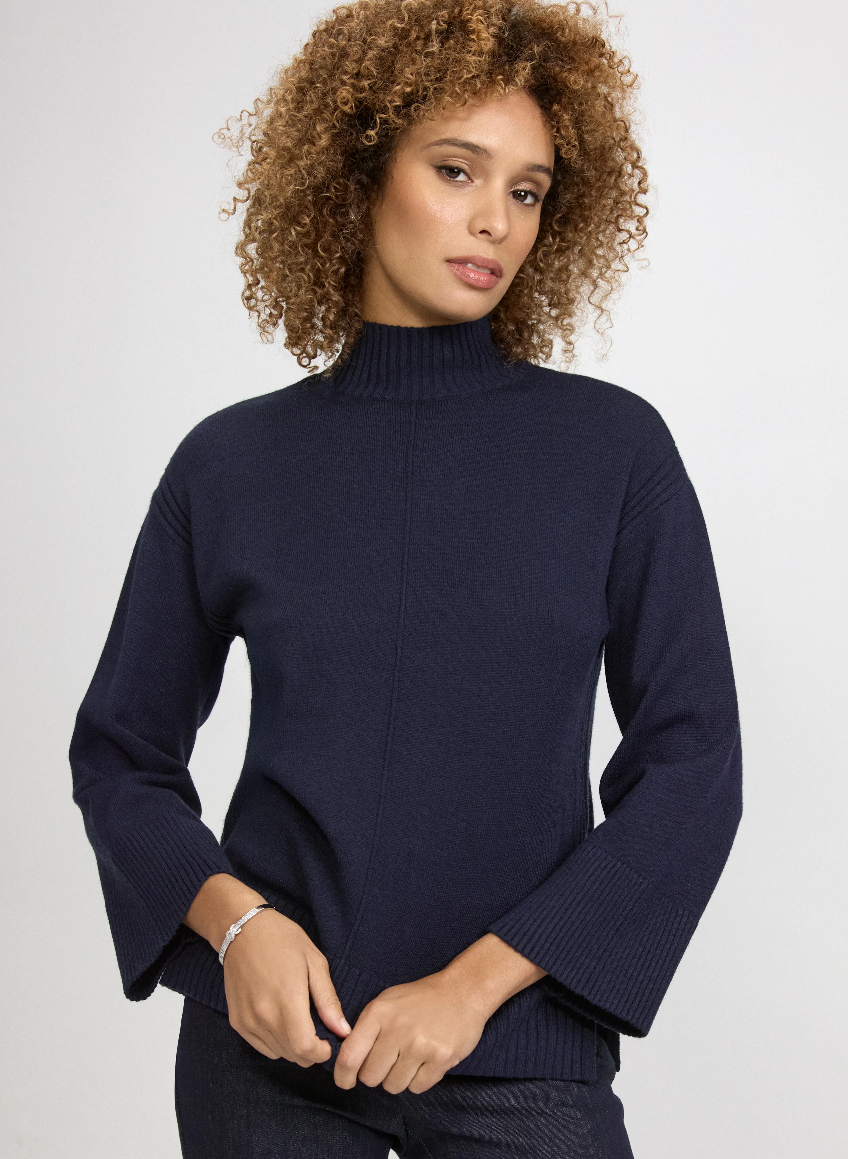 Mock Neck Sweater