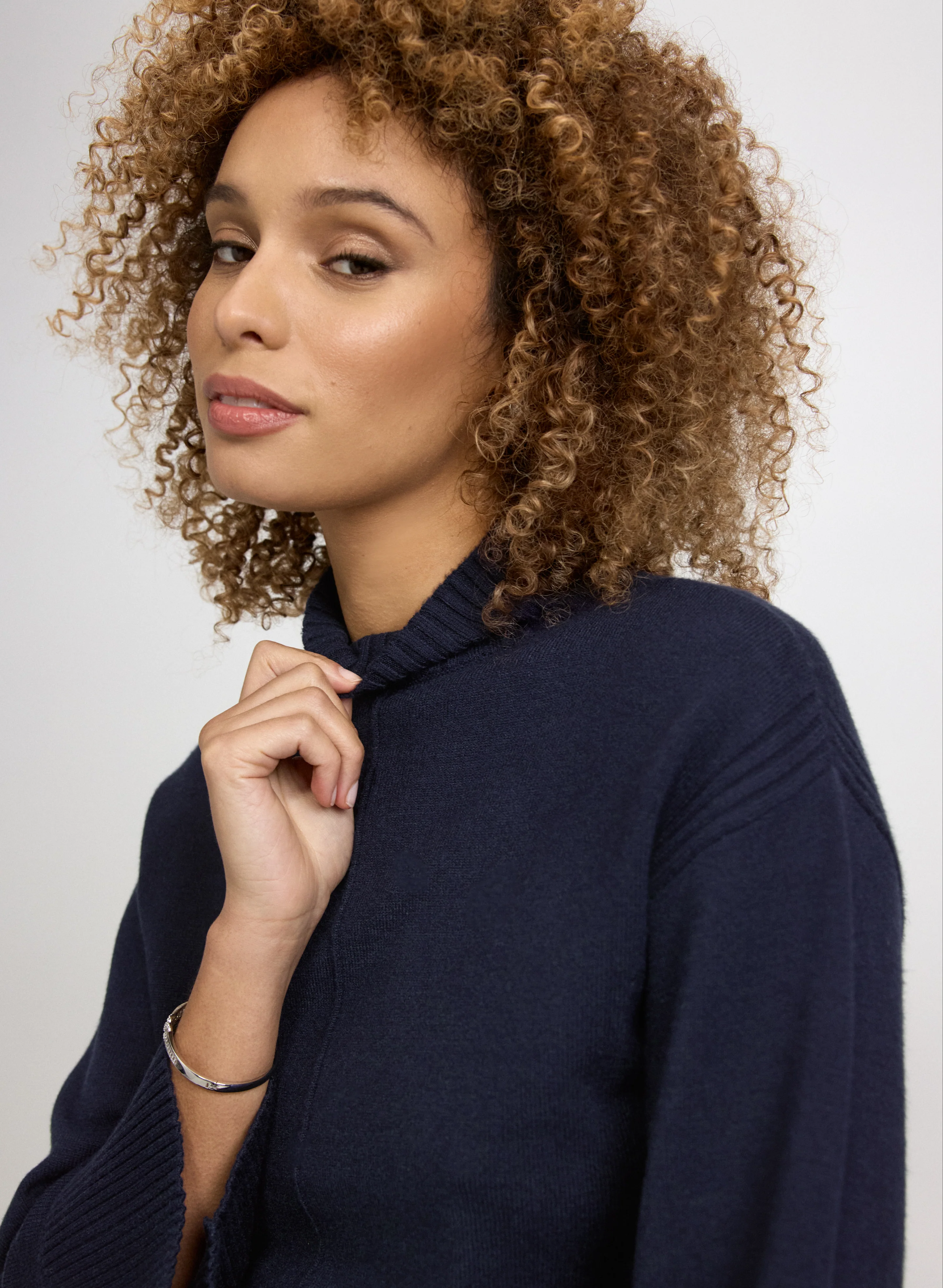 Mock Neck Sweater - Image 2