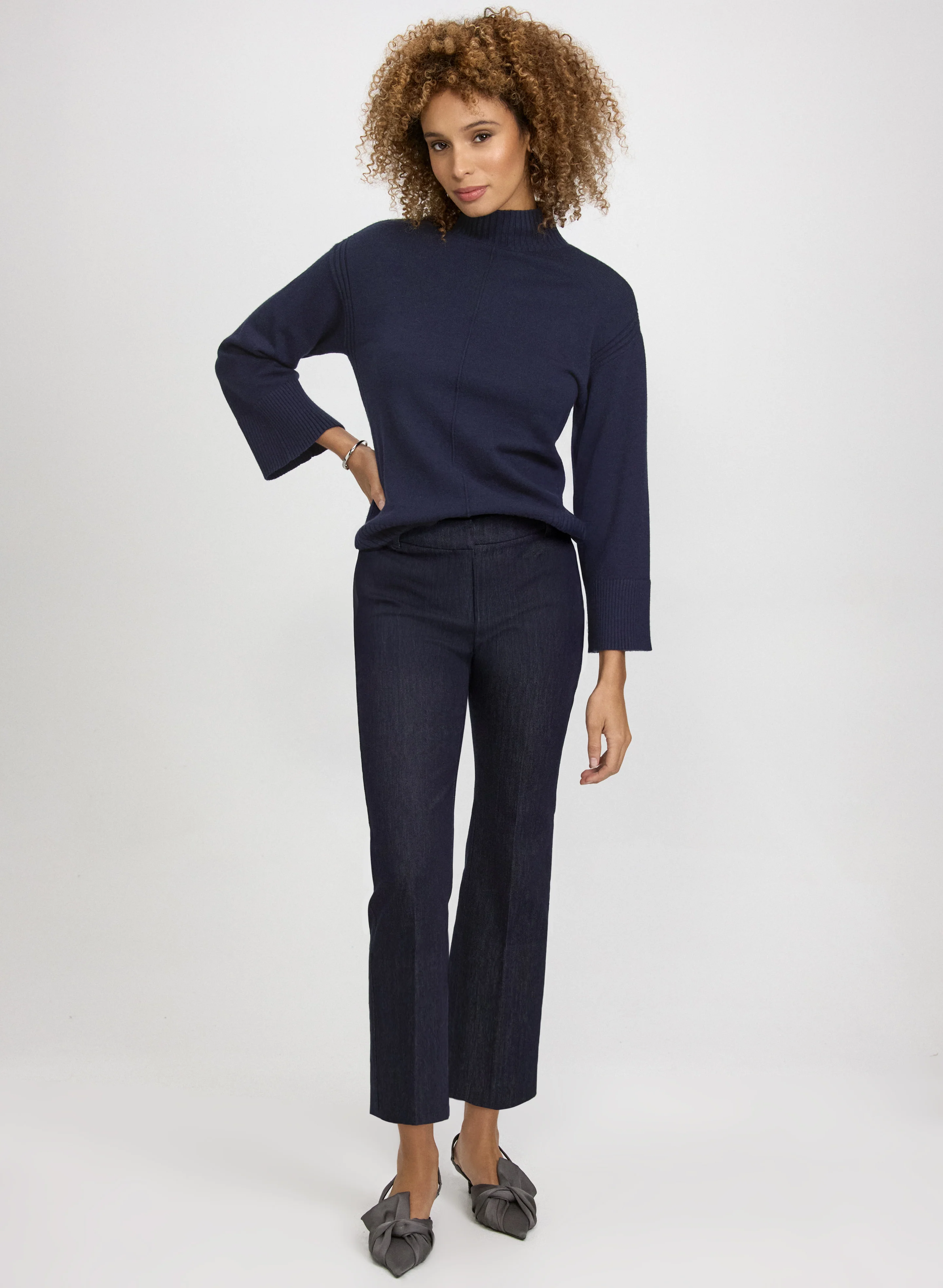 Mock Neck Sweater - Image 3