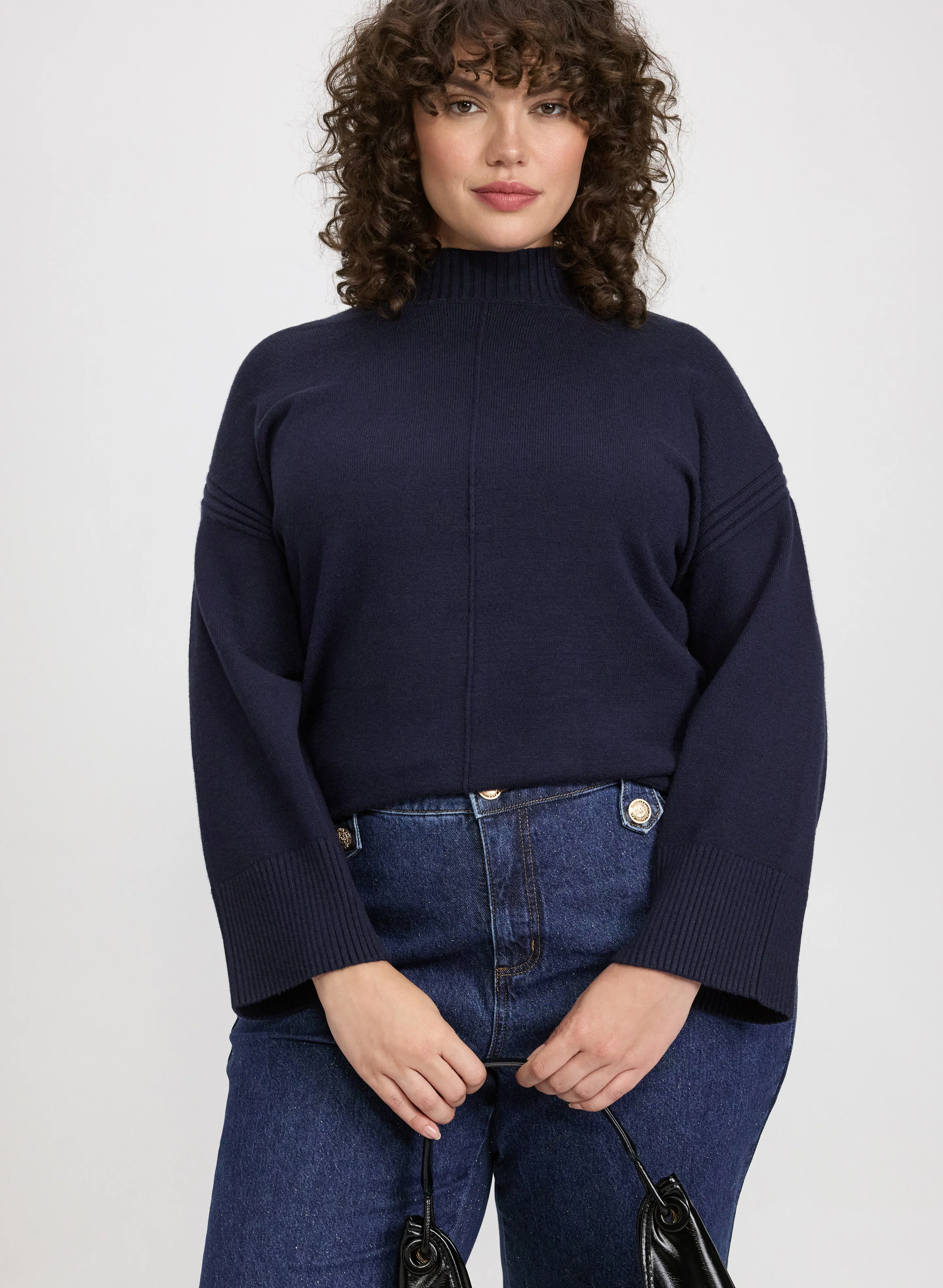 Mock Neck Sweater - Image 6
