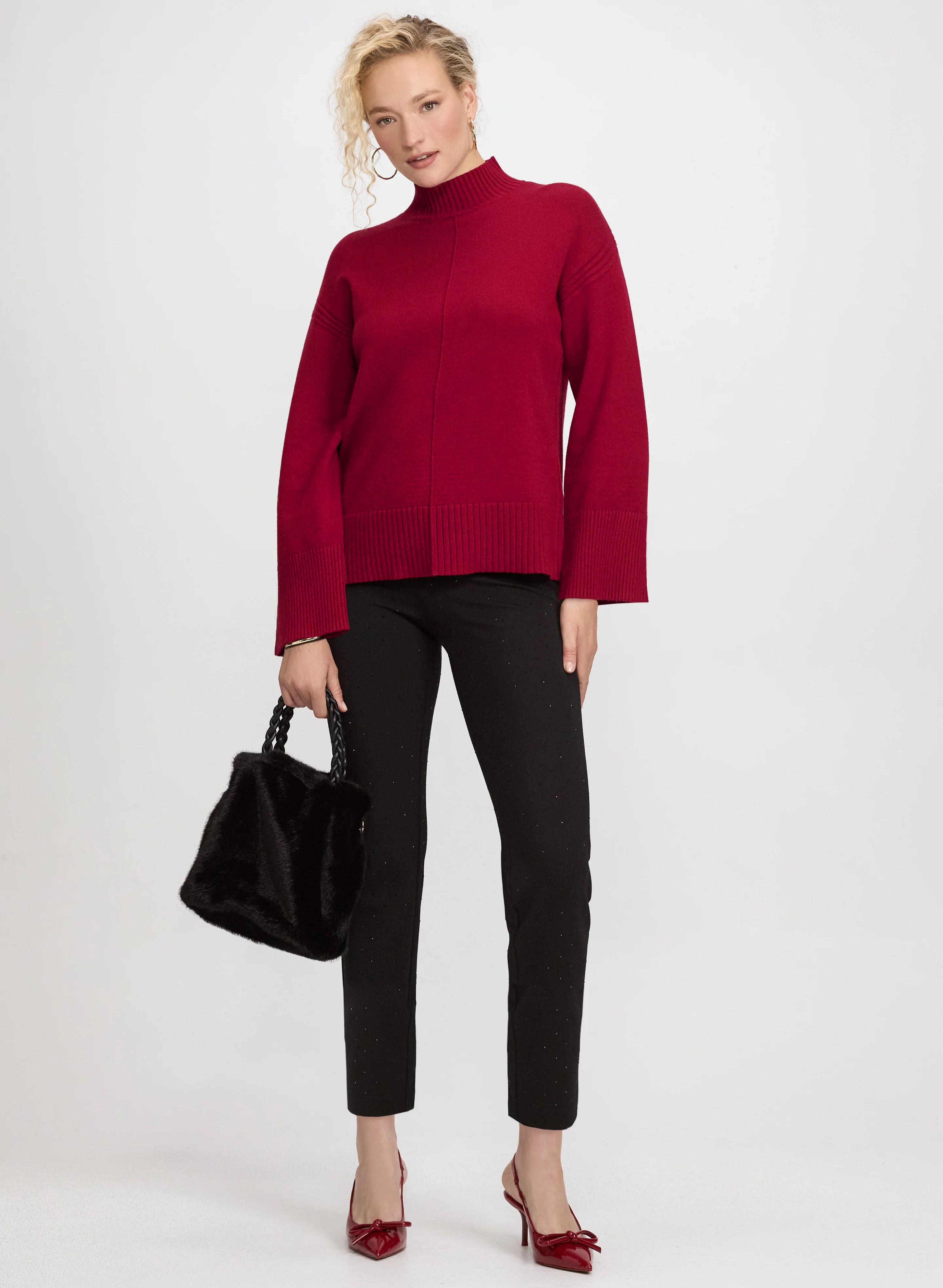 Mock Neck Sweater - Image 6