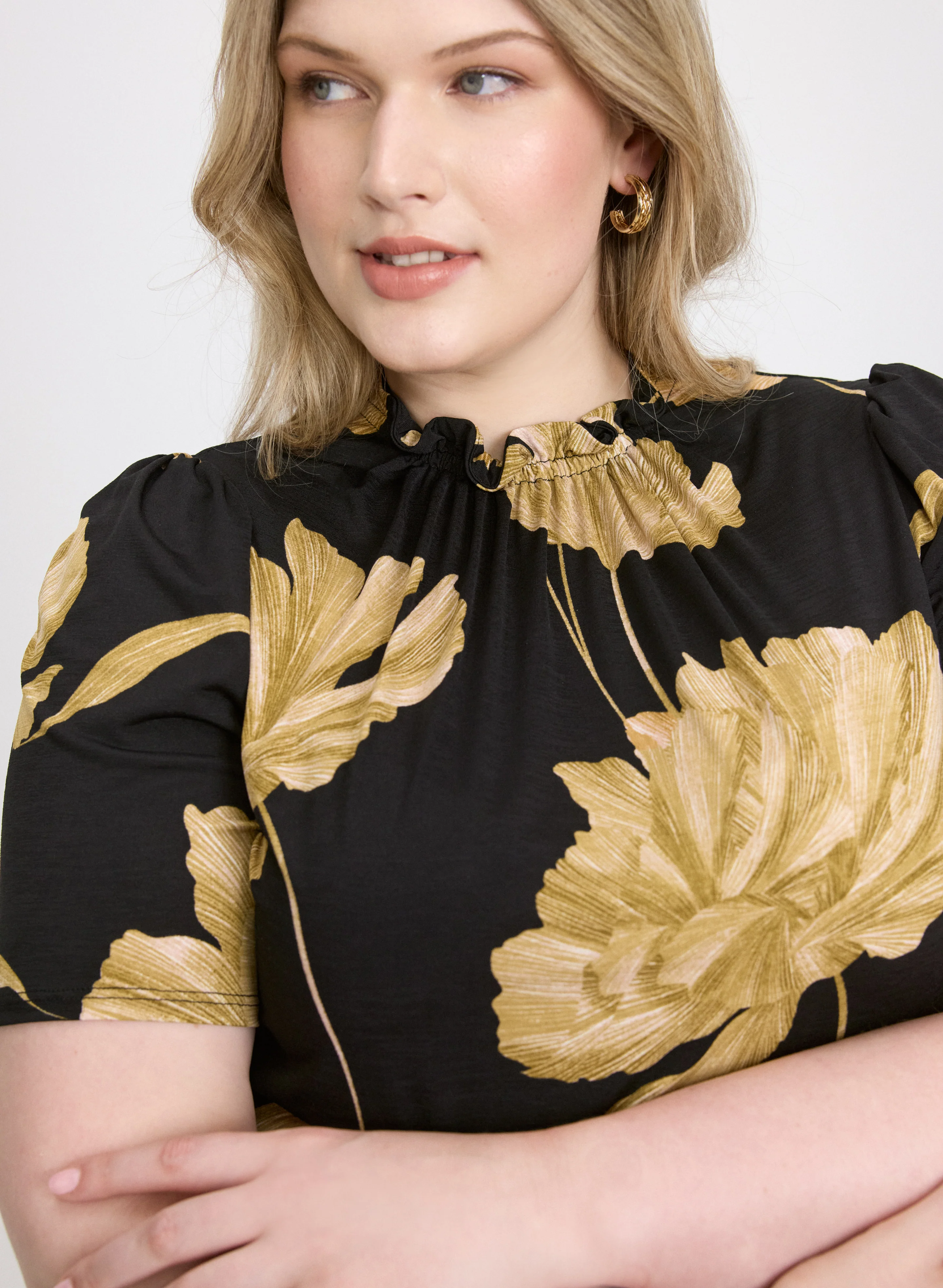 Mock Neck Top - Image 4