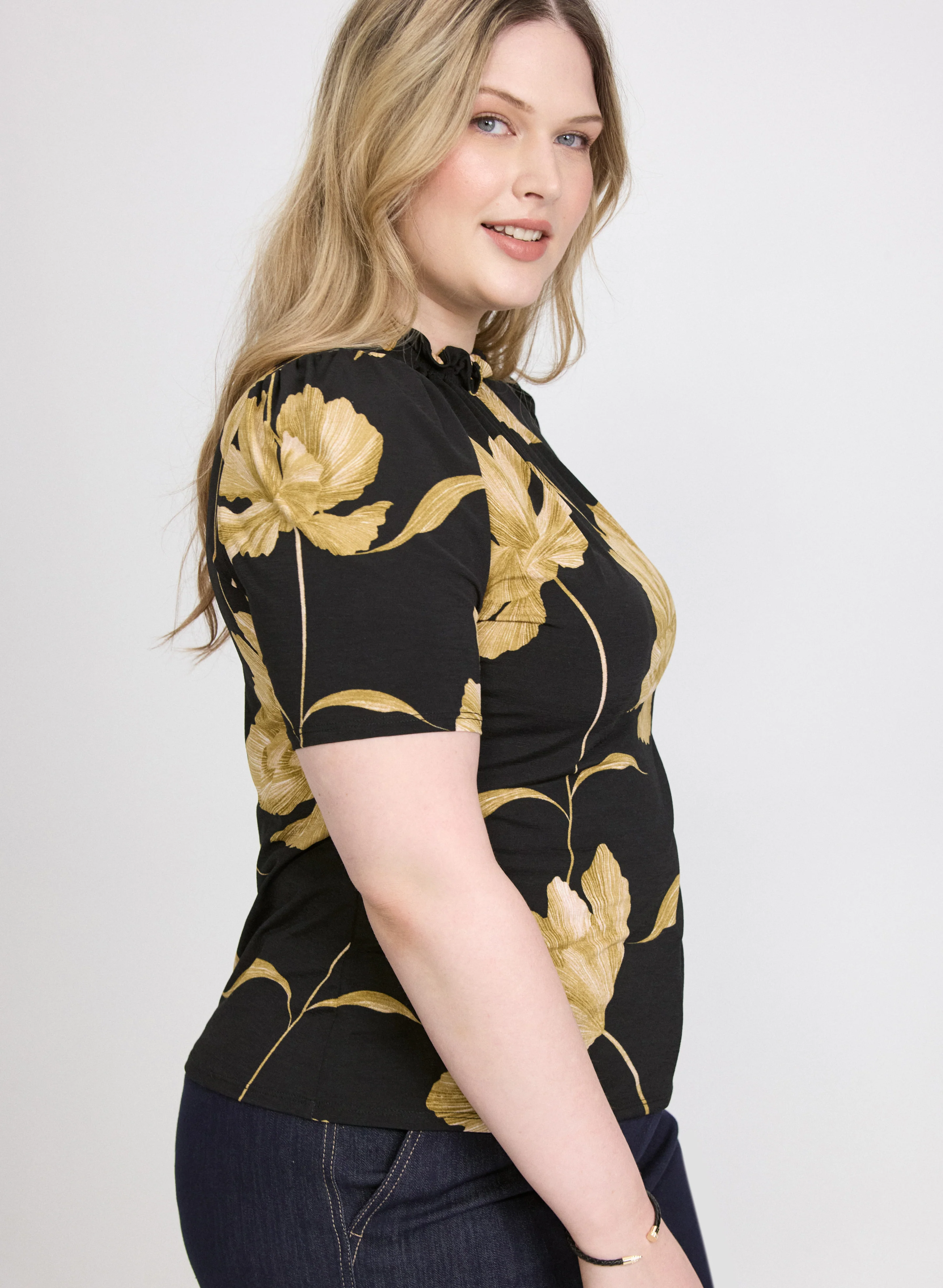 Mock Neck Top - Image 5