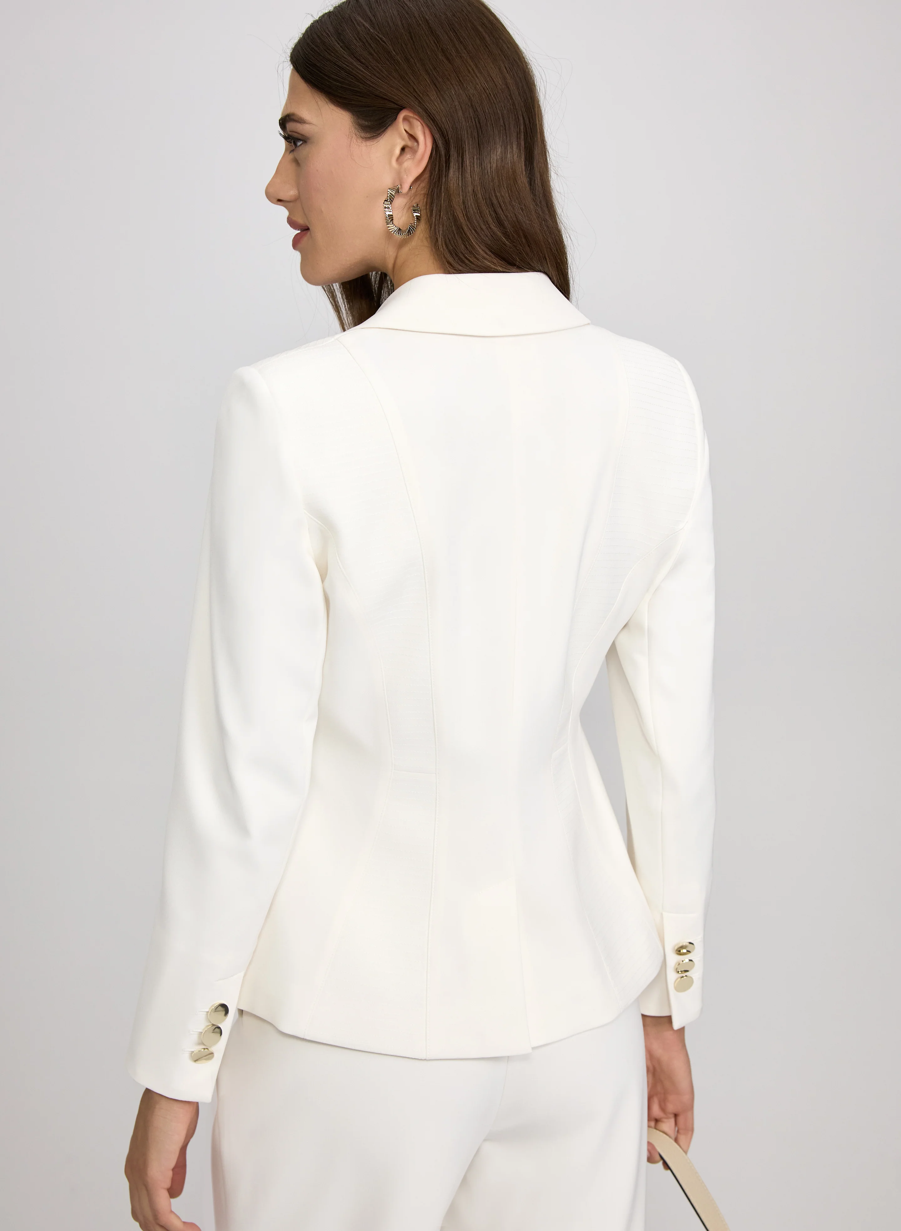 Notched Lapel Blazer - Image 4