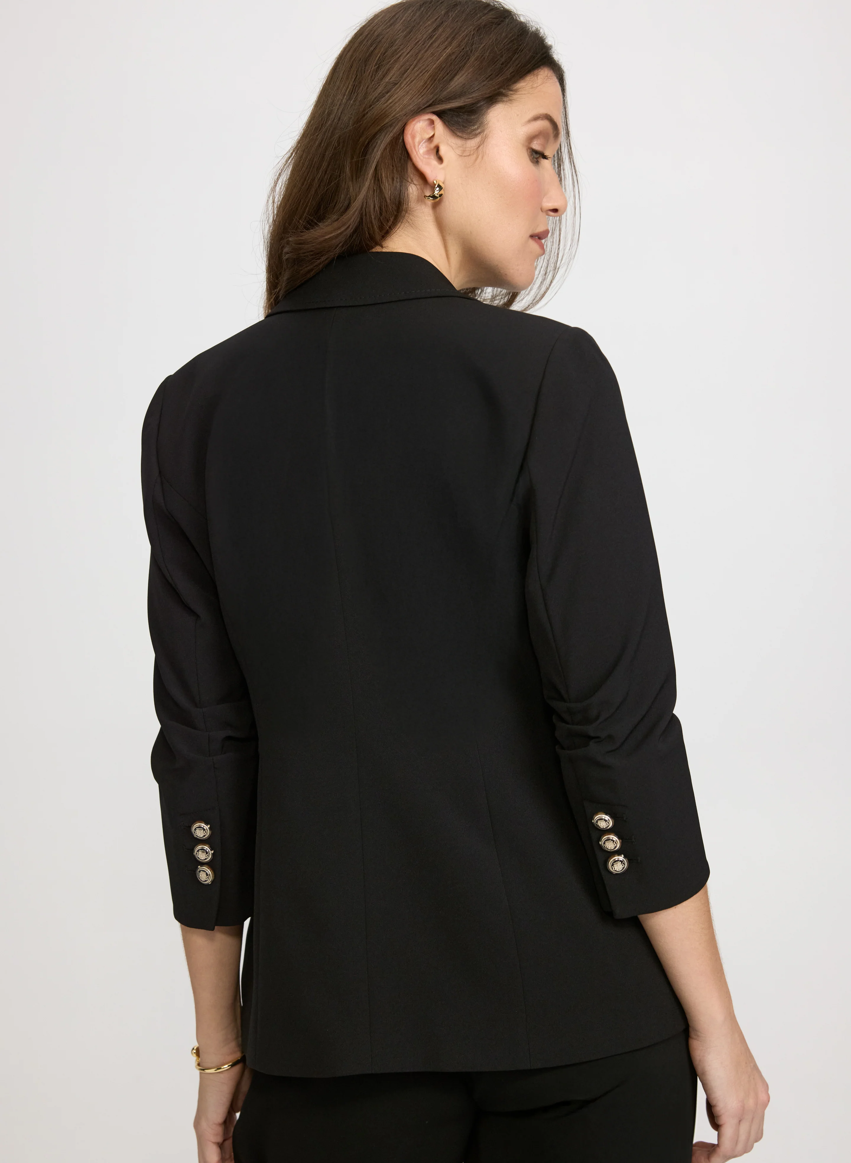 Notched Lapel Jacket - Image 4