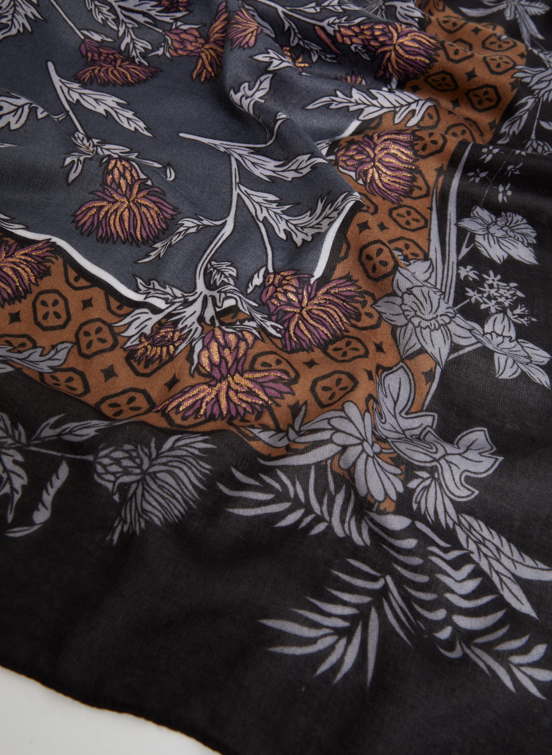 Floral Print Scarf - Image 2