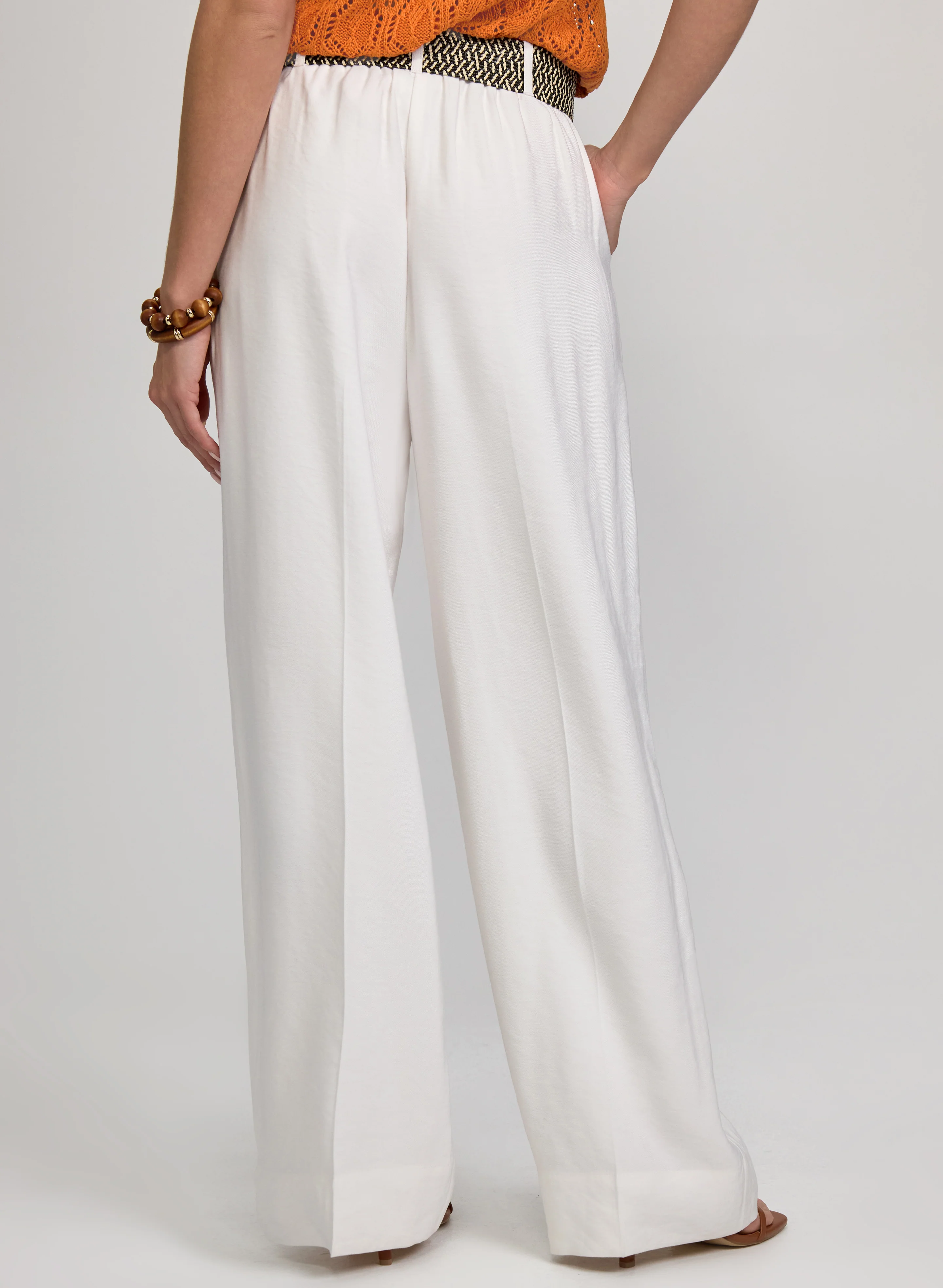 Olivia Belted Wide-Leg Pants - Image 4