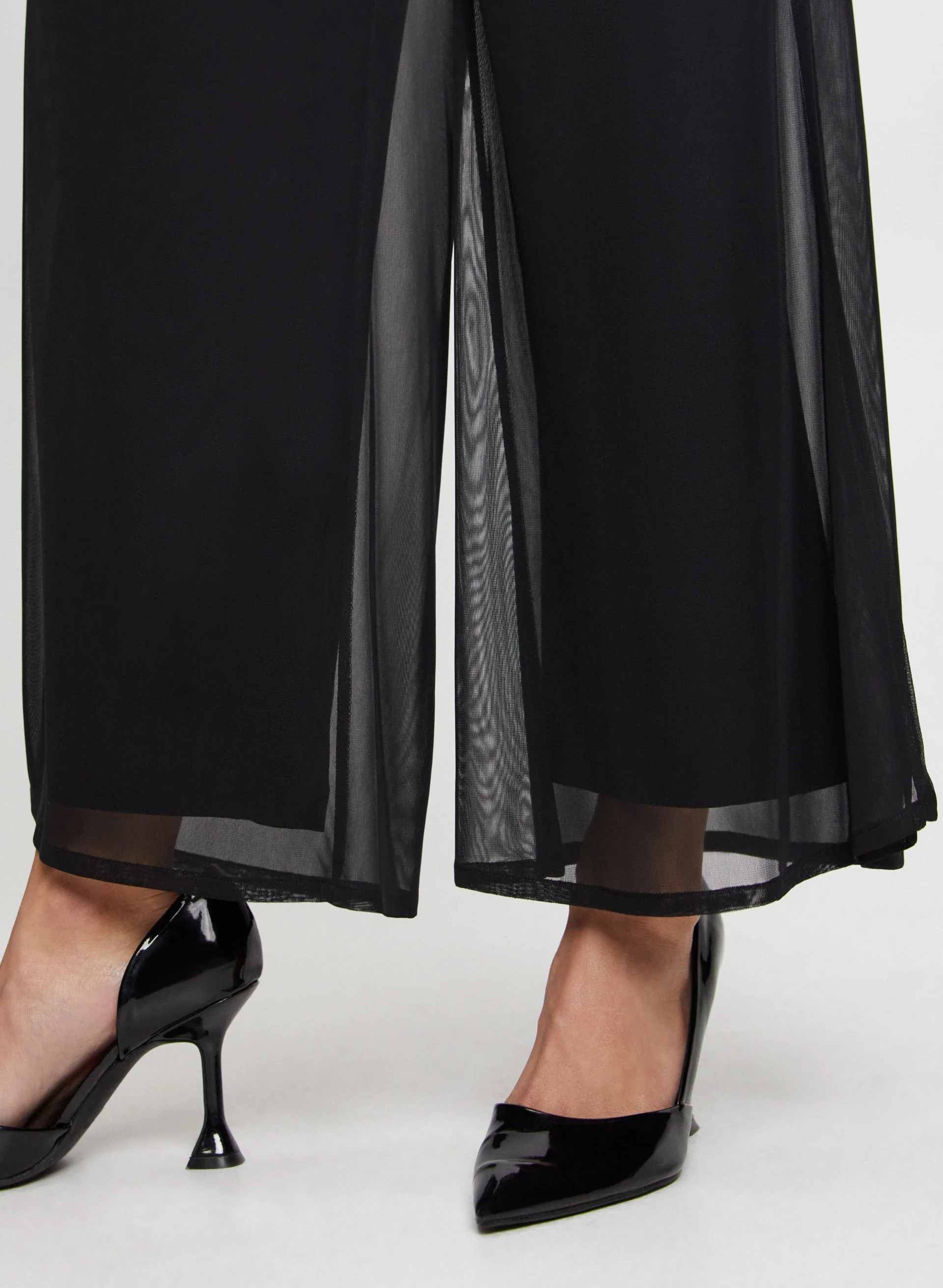 Olivia Chiffon Wide-Leg Pants - Image 5