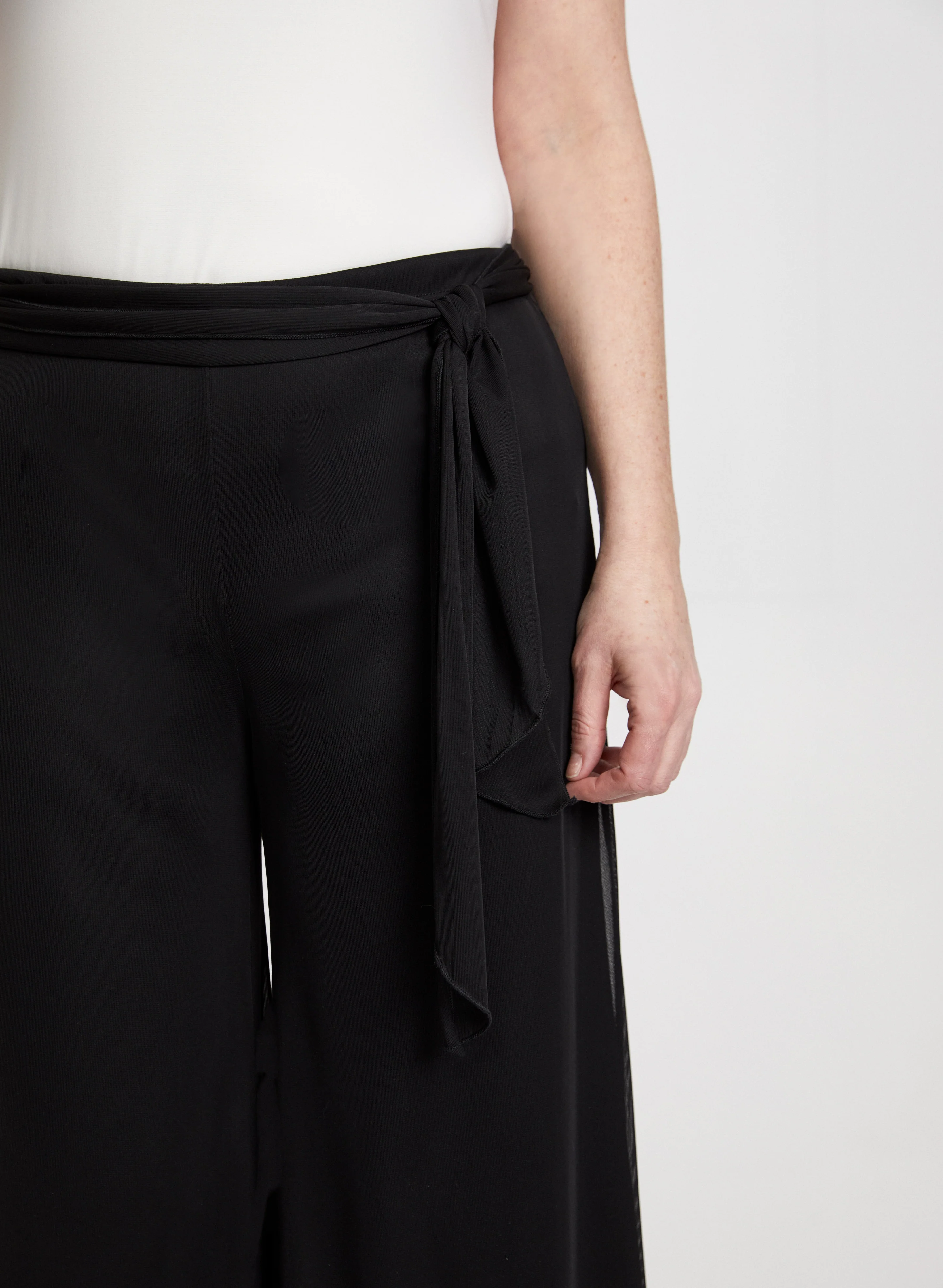 Olivia Mesh Wide-Leg Pants - Image 5