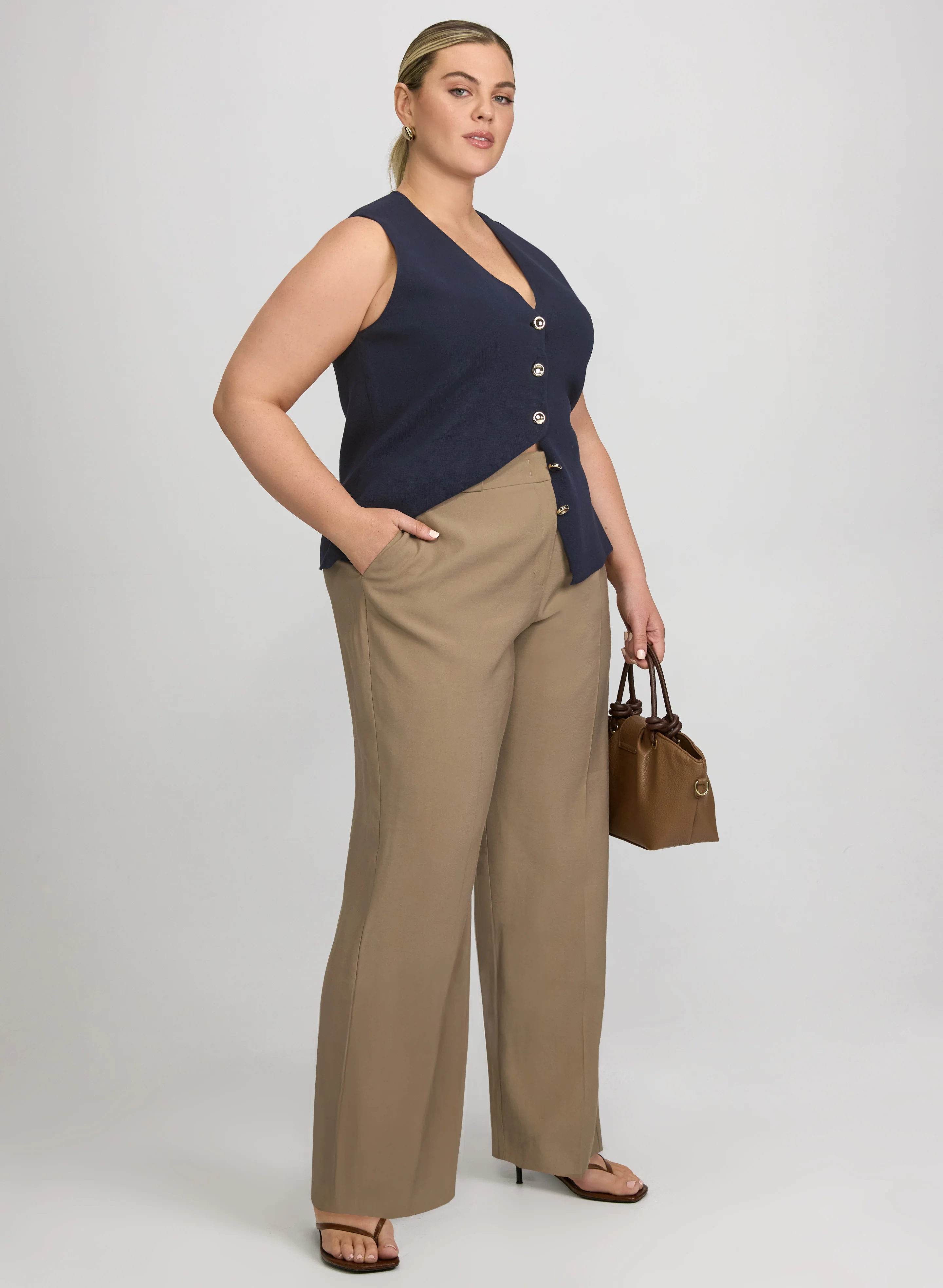 Olivia Scarf-Tie Pants - Image 5