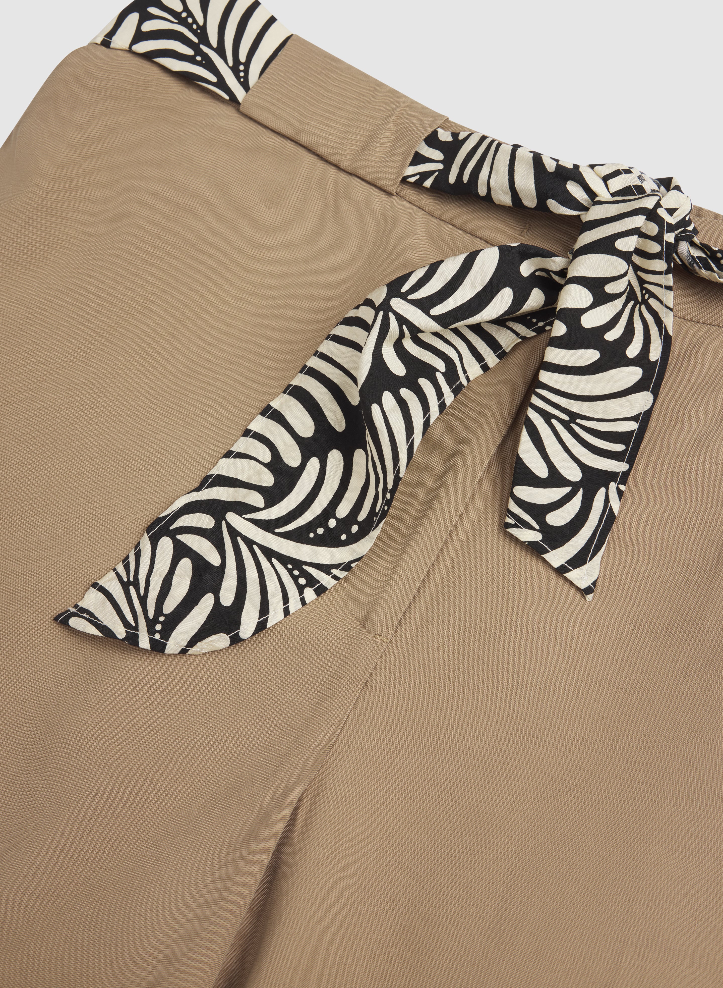 Olivia Scarf-Tie Pants - Image 7