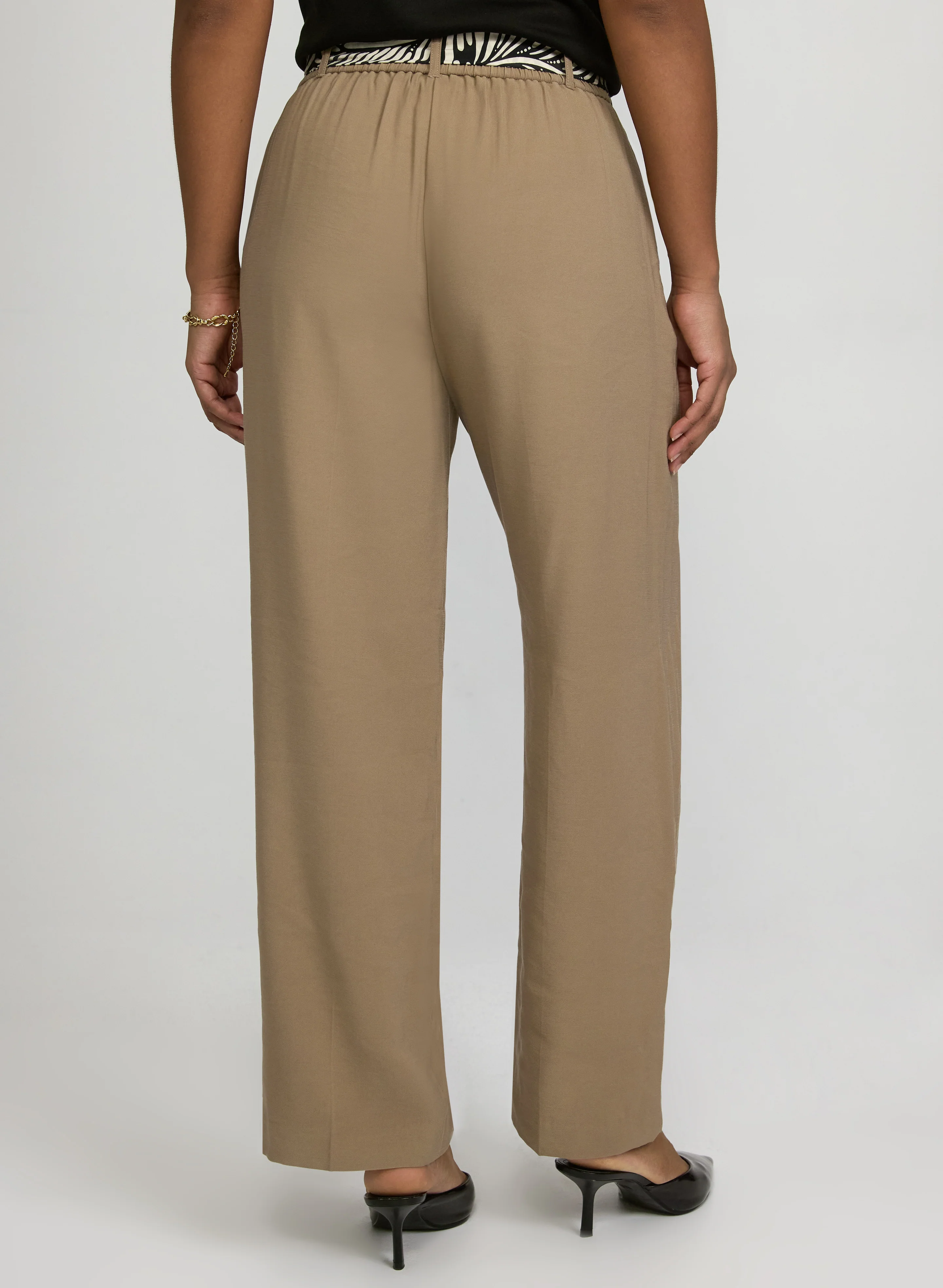 Olivia Scarf-Tie Pants - Image 2