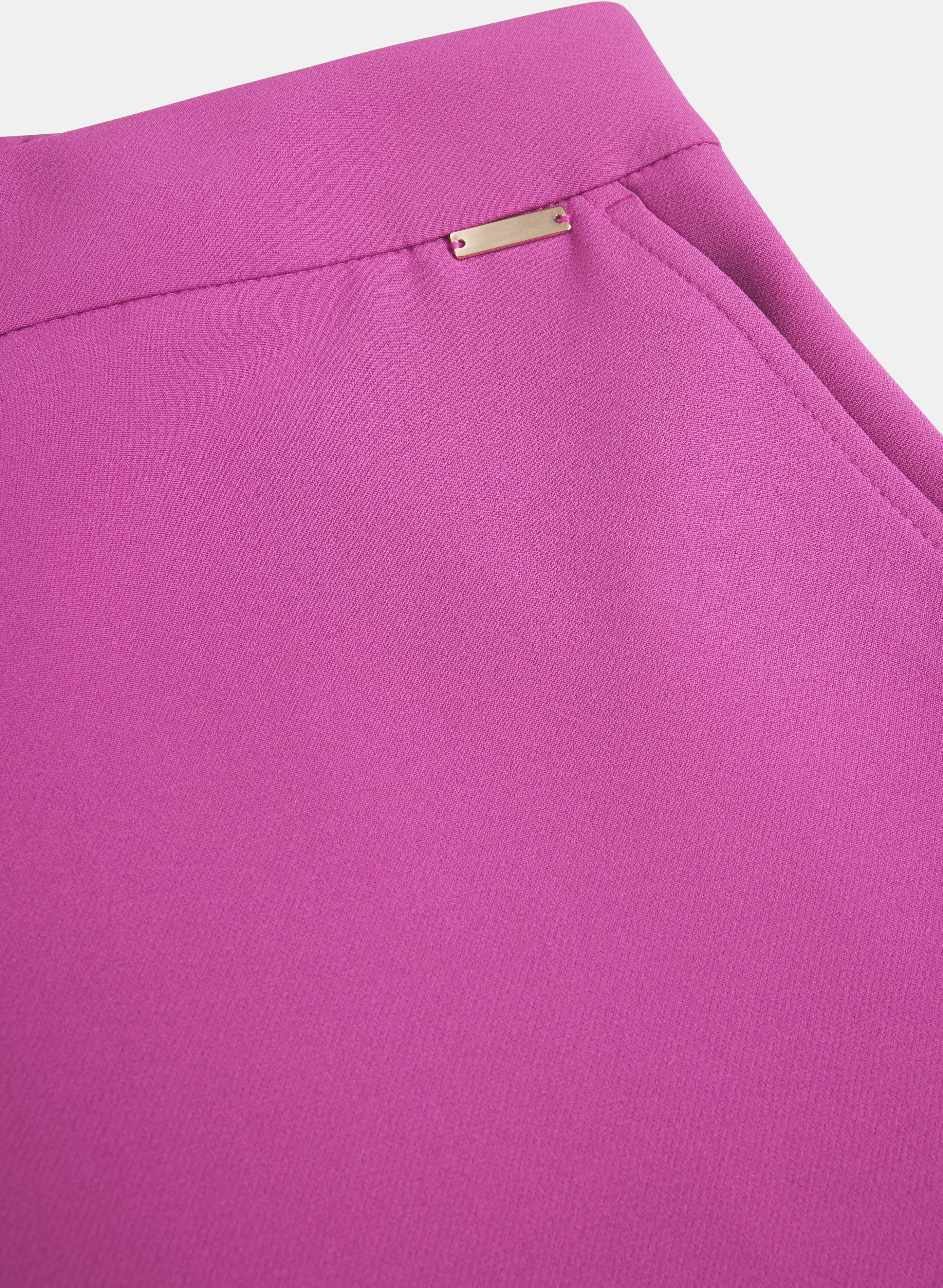 Olivia Twill Wide-Leg Pants - Image 8