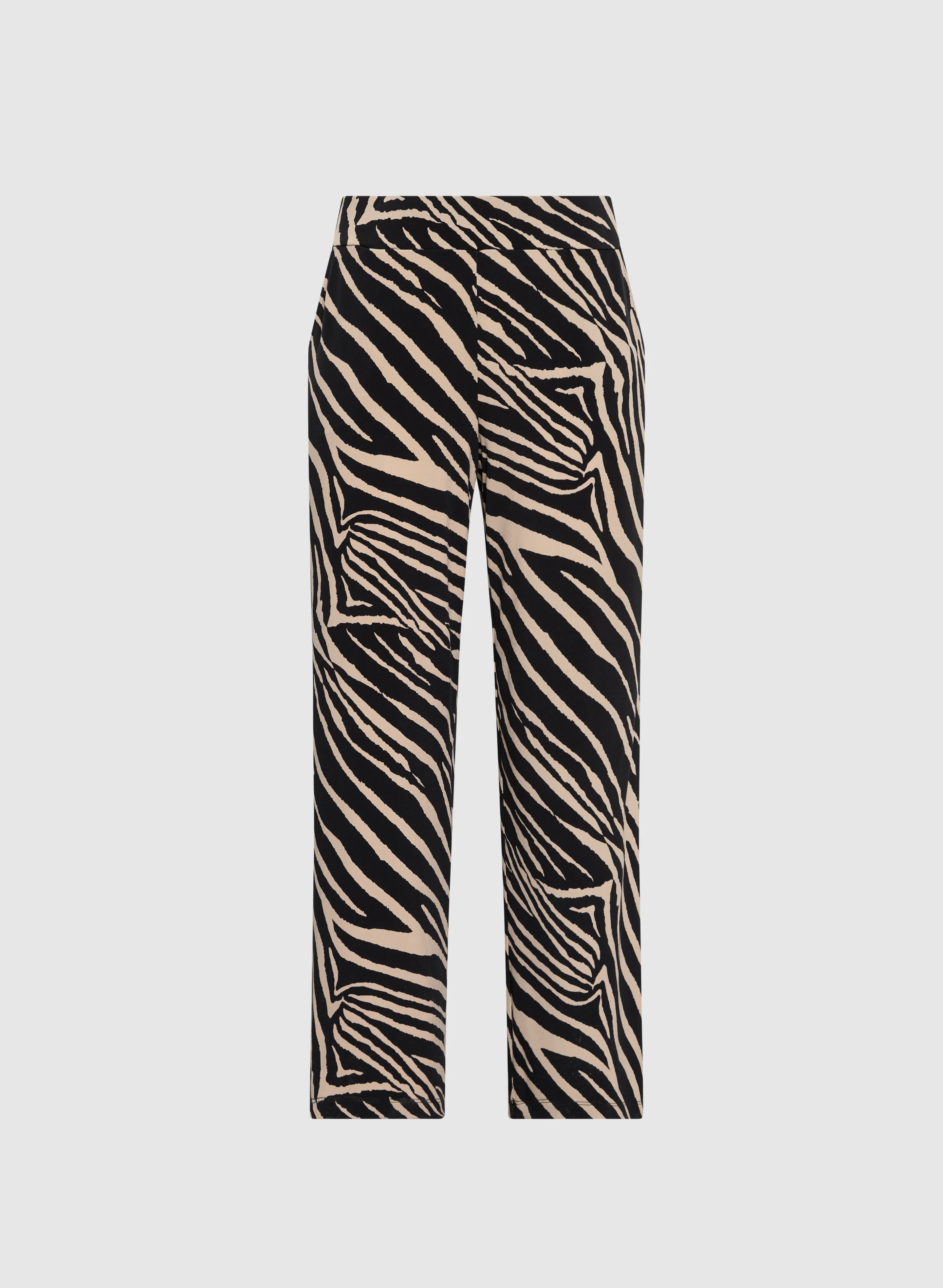 Olivia Zebra Print Wide-Leg Pants - Image 6