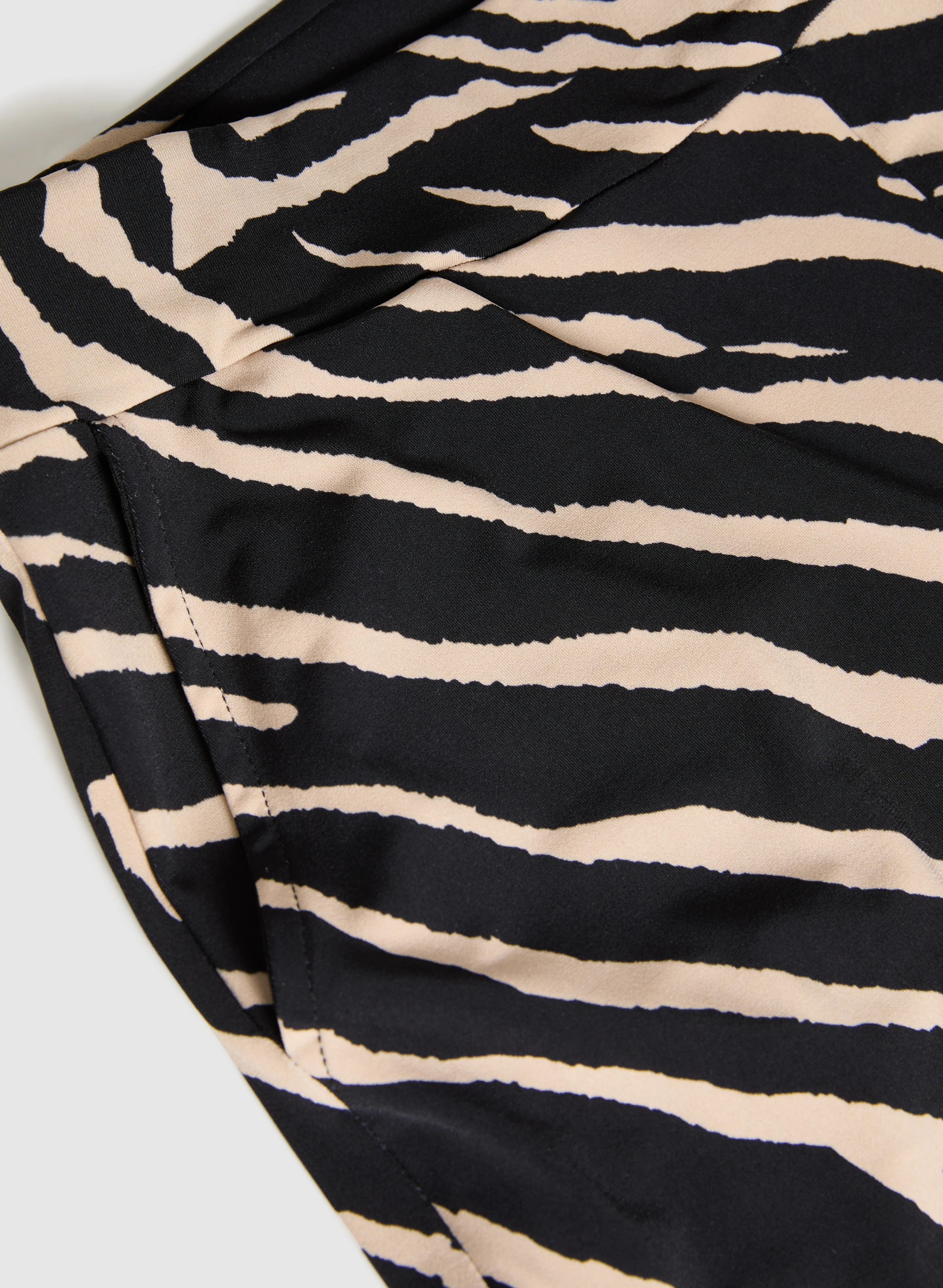 Olivia Zebra Print Wide-Leg Pants - Image 7