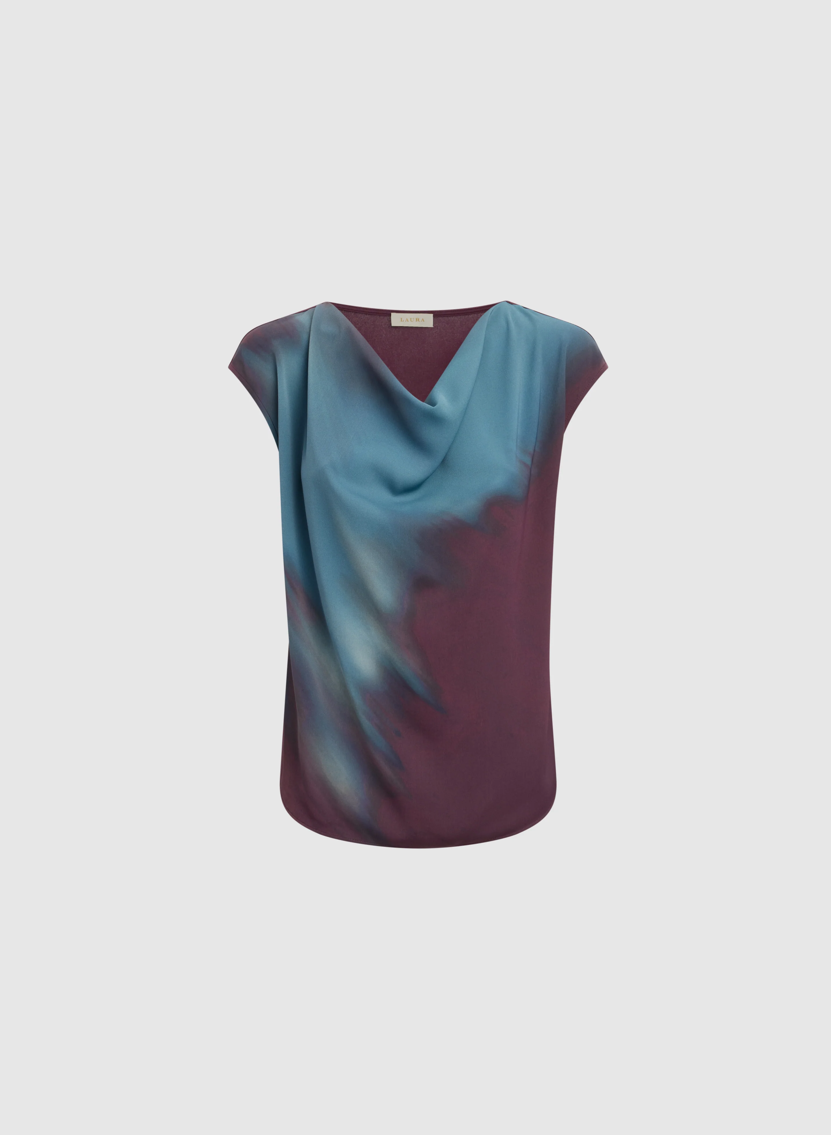 Ombre Satin Top - Image 6