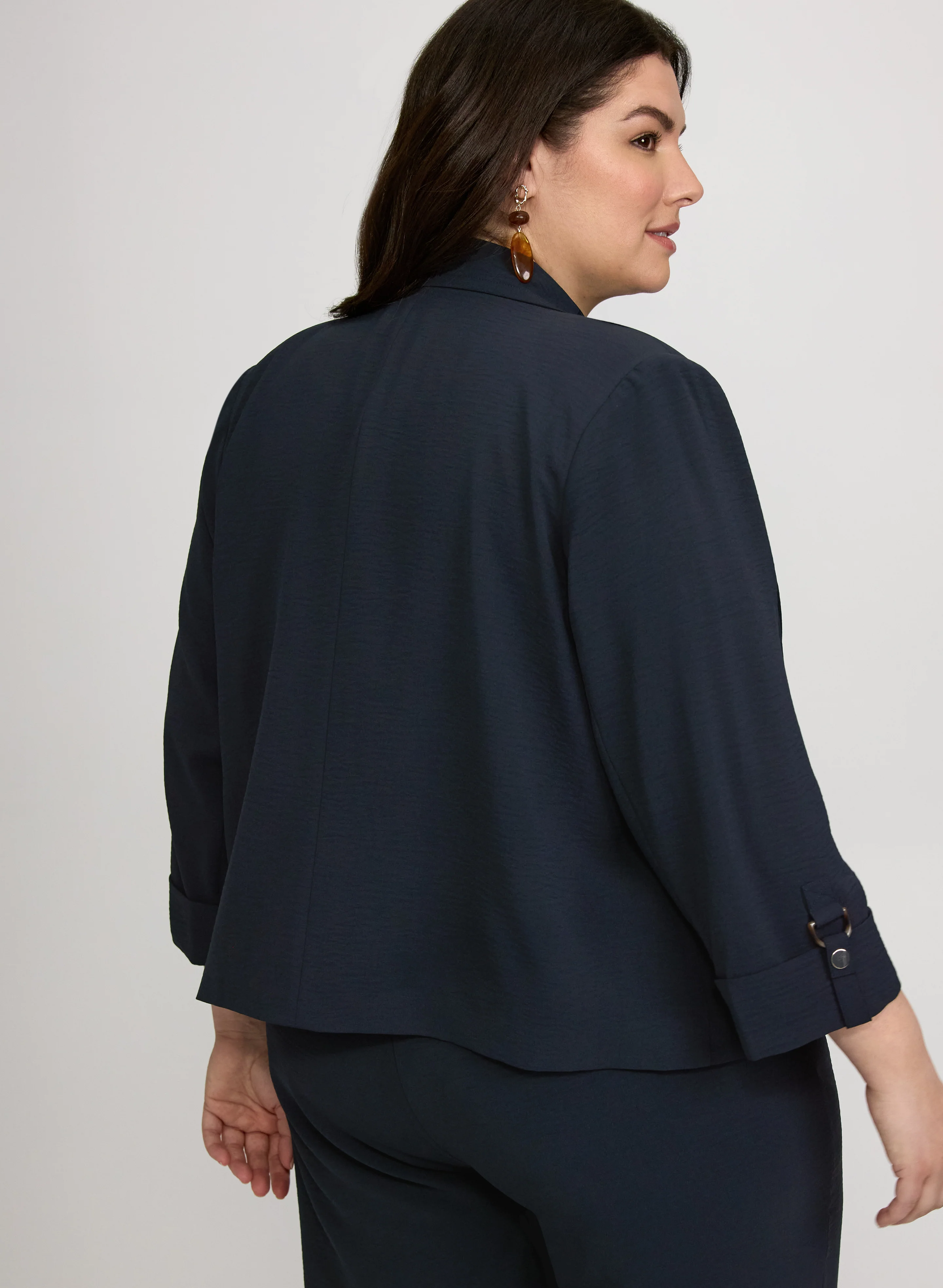 Open-Front Blazer - Image 4