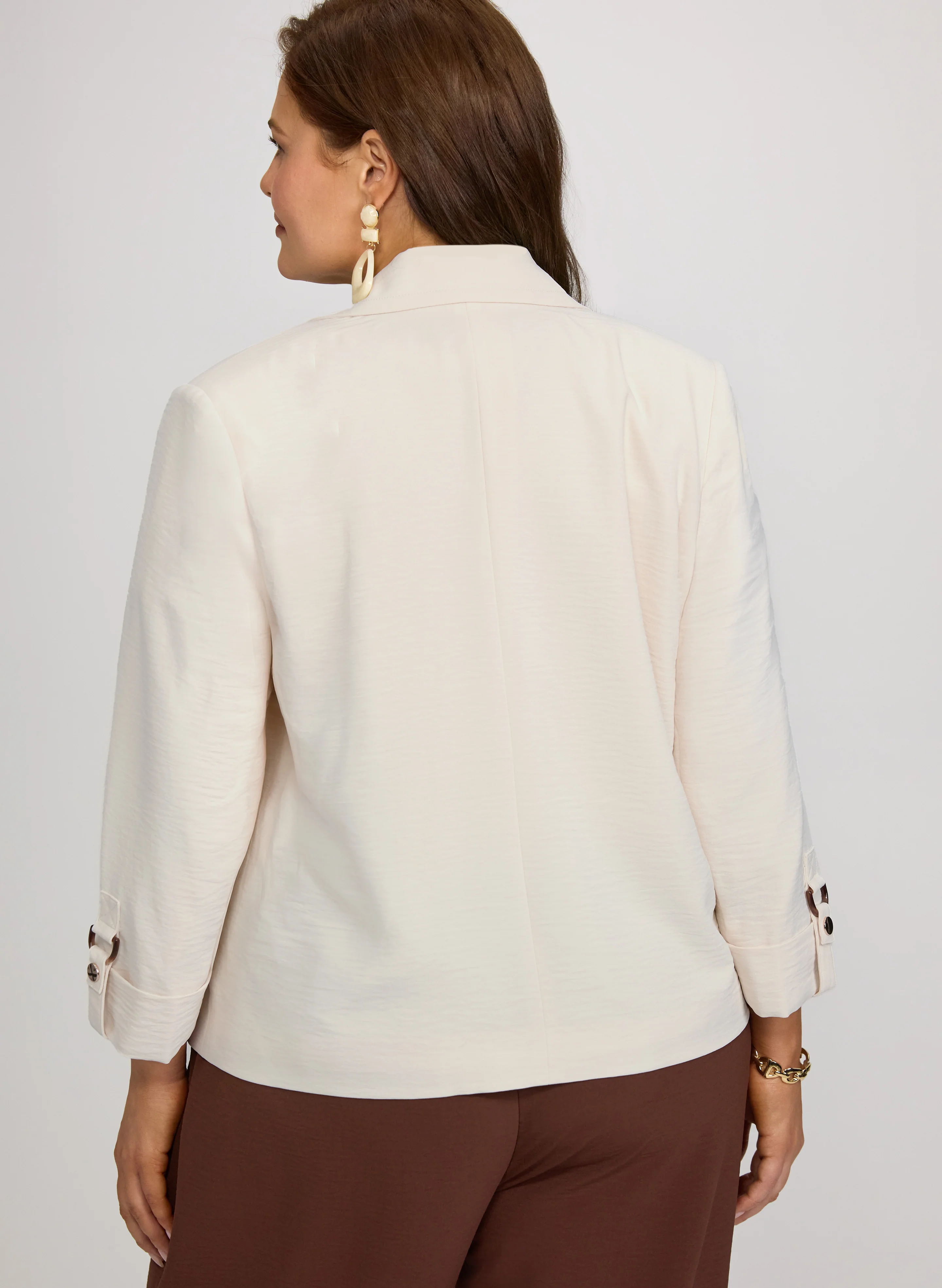 Open-Front Blazer - Image 4
