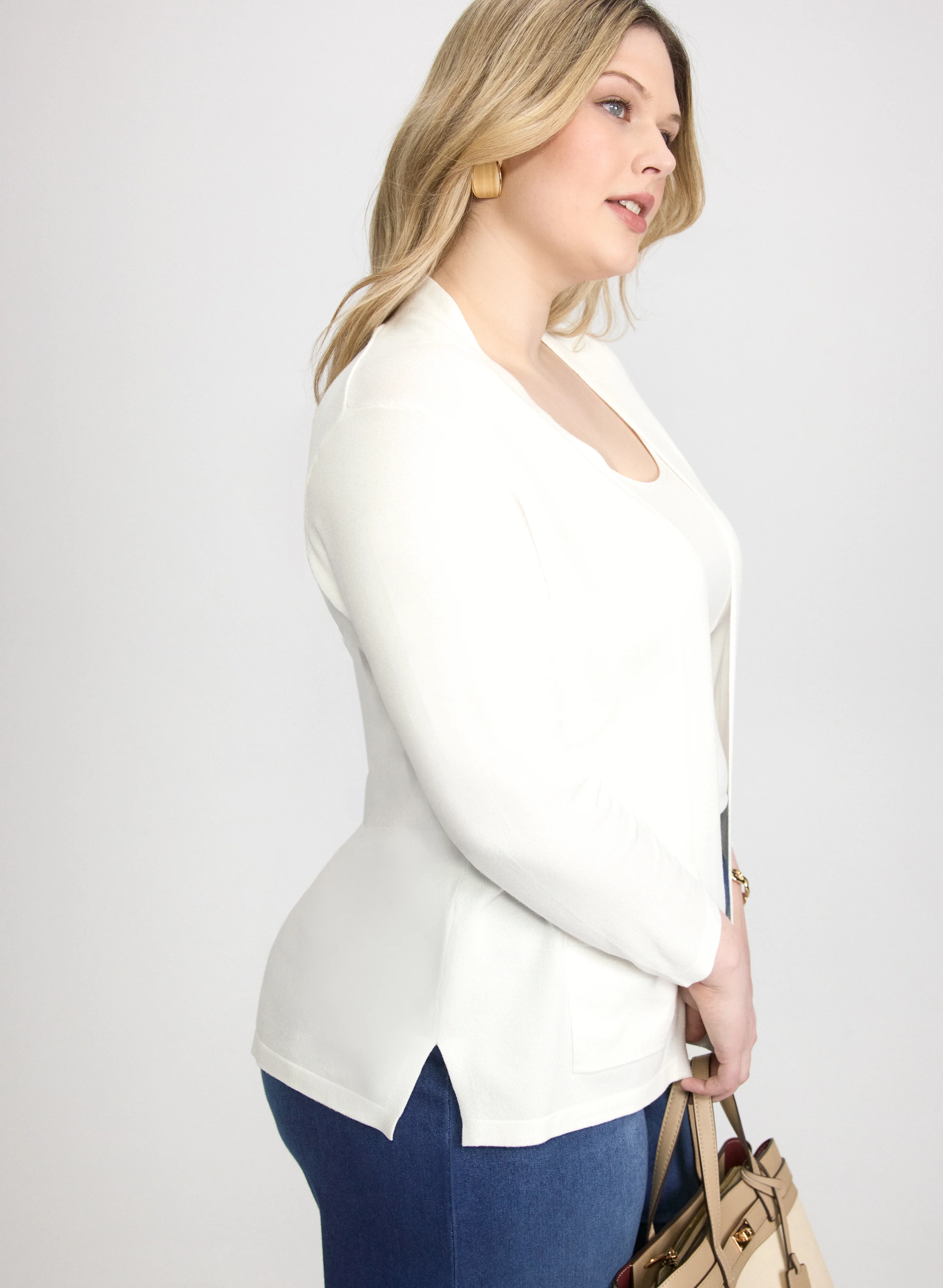 Open-Front Cardigan - Image 2